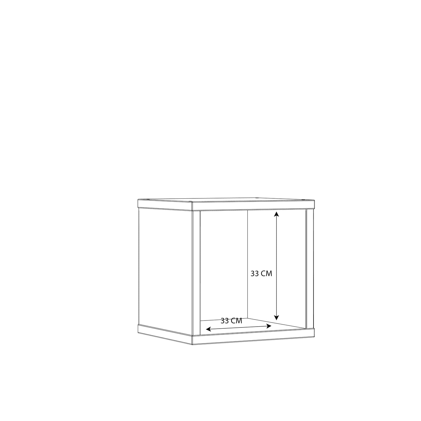 Mauro Singular Storage Unit in Blue