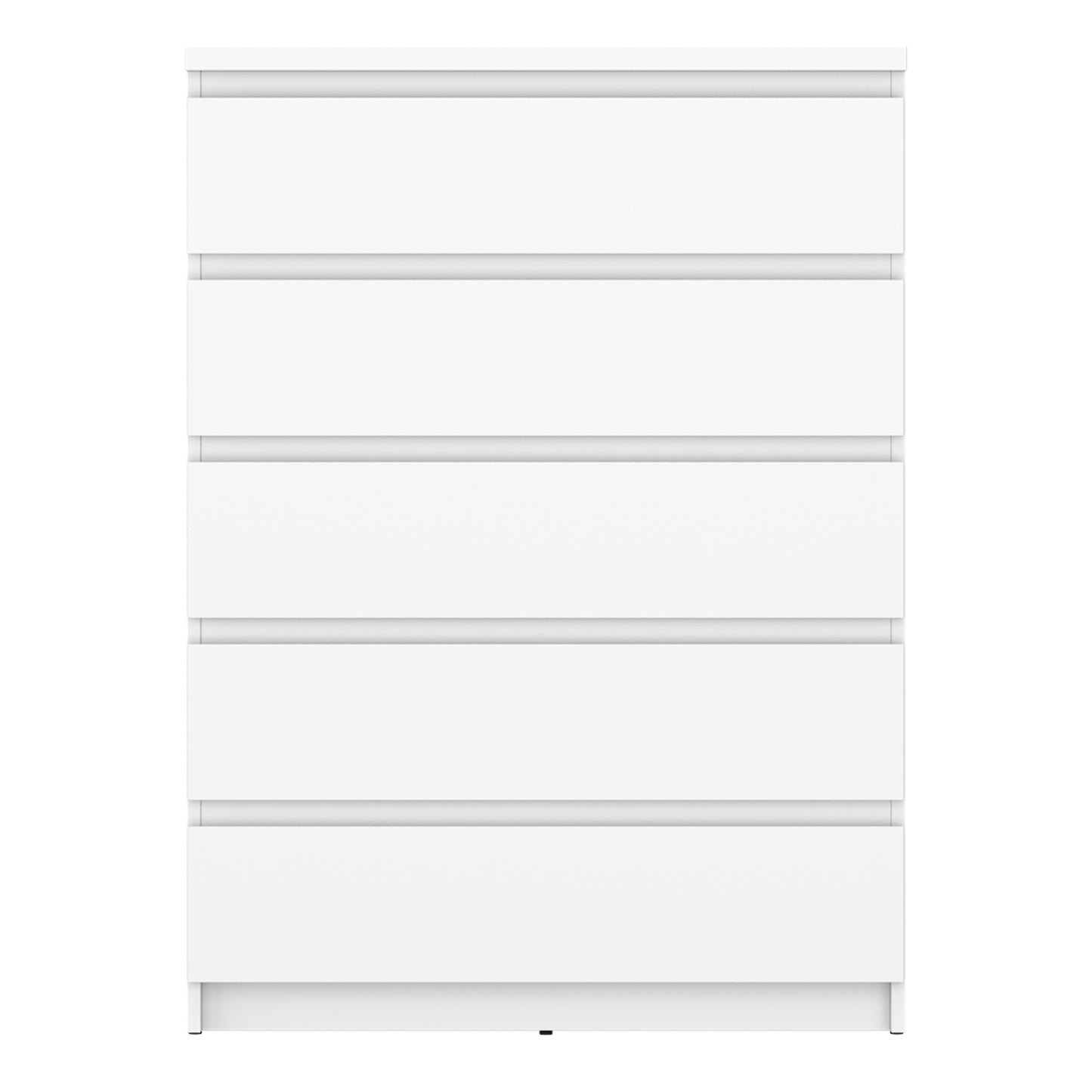 Fribo Chest Of 5 Drawers in Alpine White