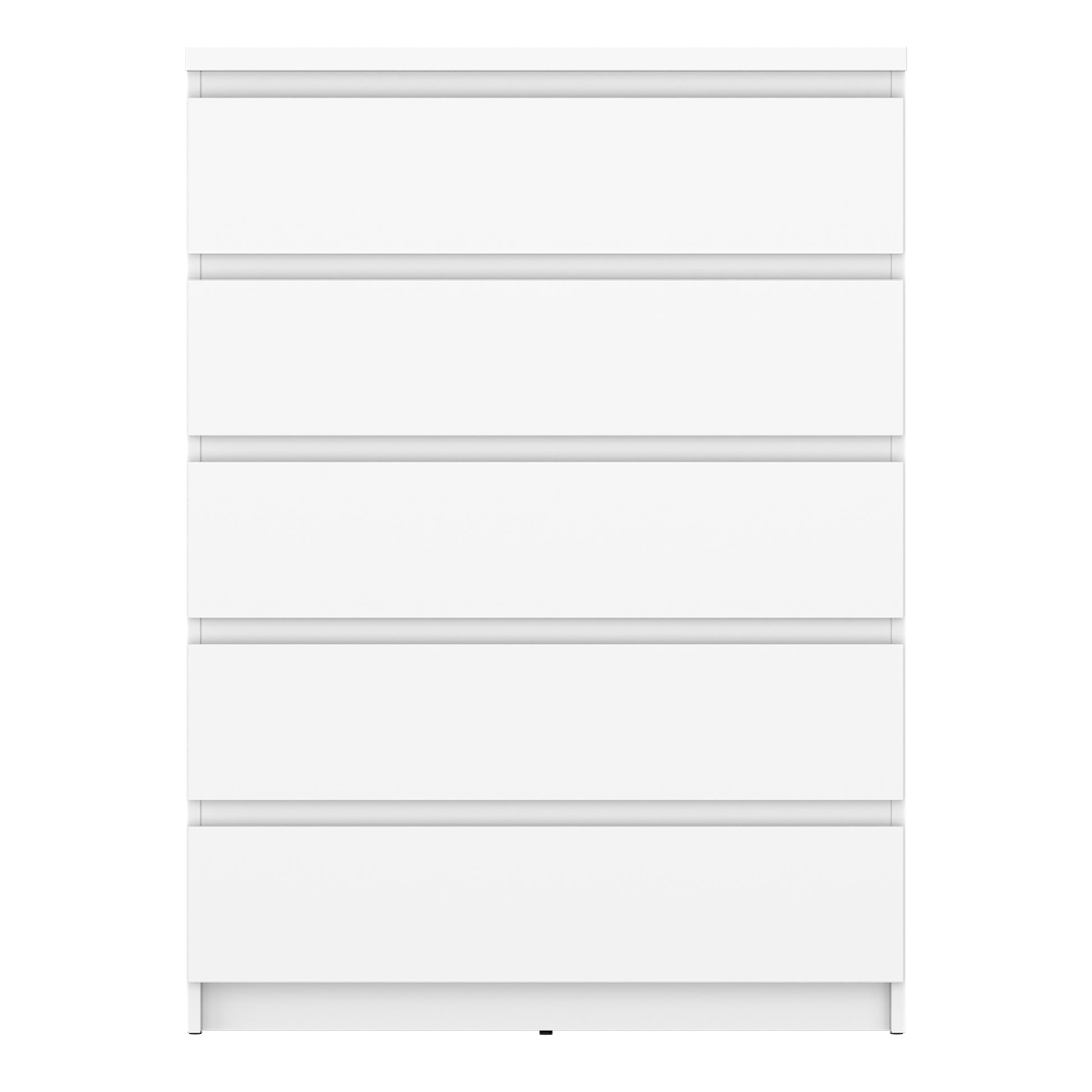 Fribo Chest Of 5 Drawers in Alpine White