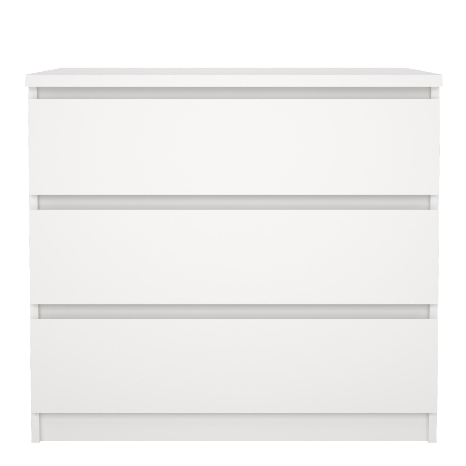 Naia Chest of 3 Drawers in White