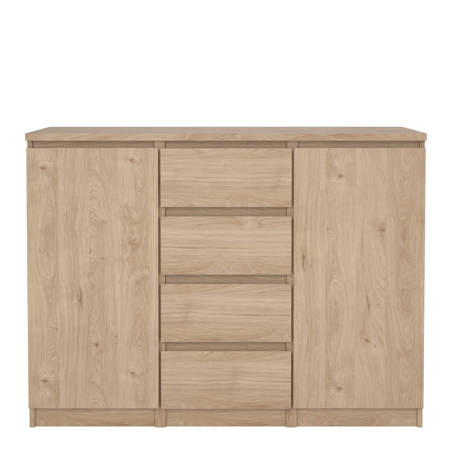 Naia Sideboard  4 Drawers 2 Doors in Jackson Hickory Oak