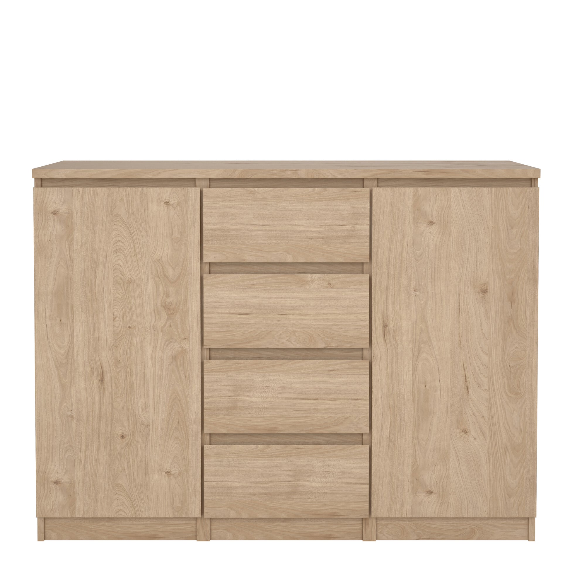 Naia Sideboard  4 Drawers 2 Doors in Jackson Hickory Oak