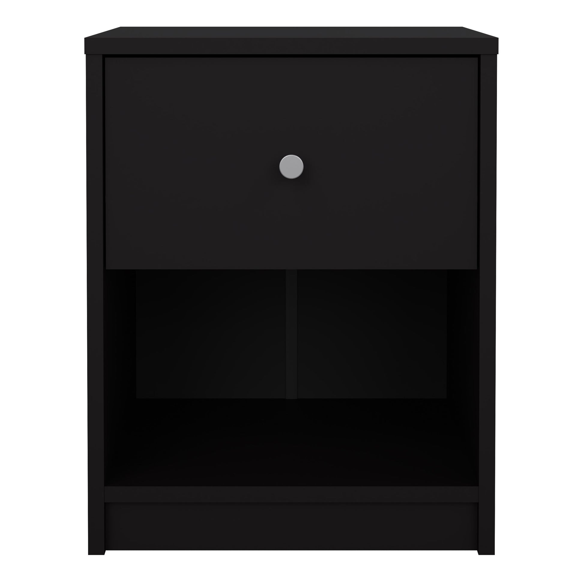 May Bedside 1 Drawer in Black