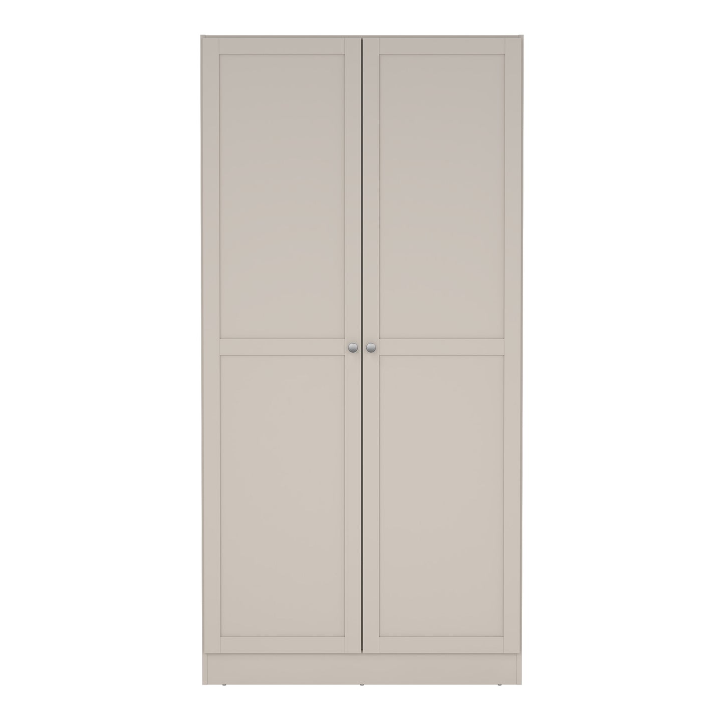 Brande Wardrobe with 2 Frame Doors in Cashmere