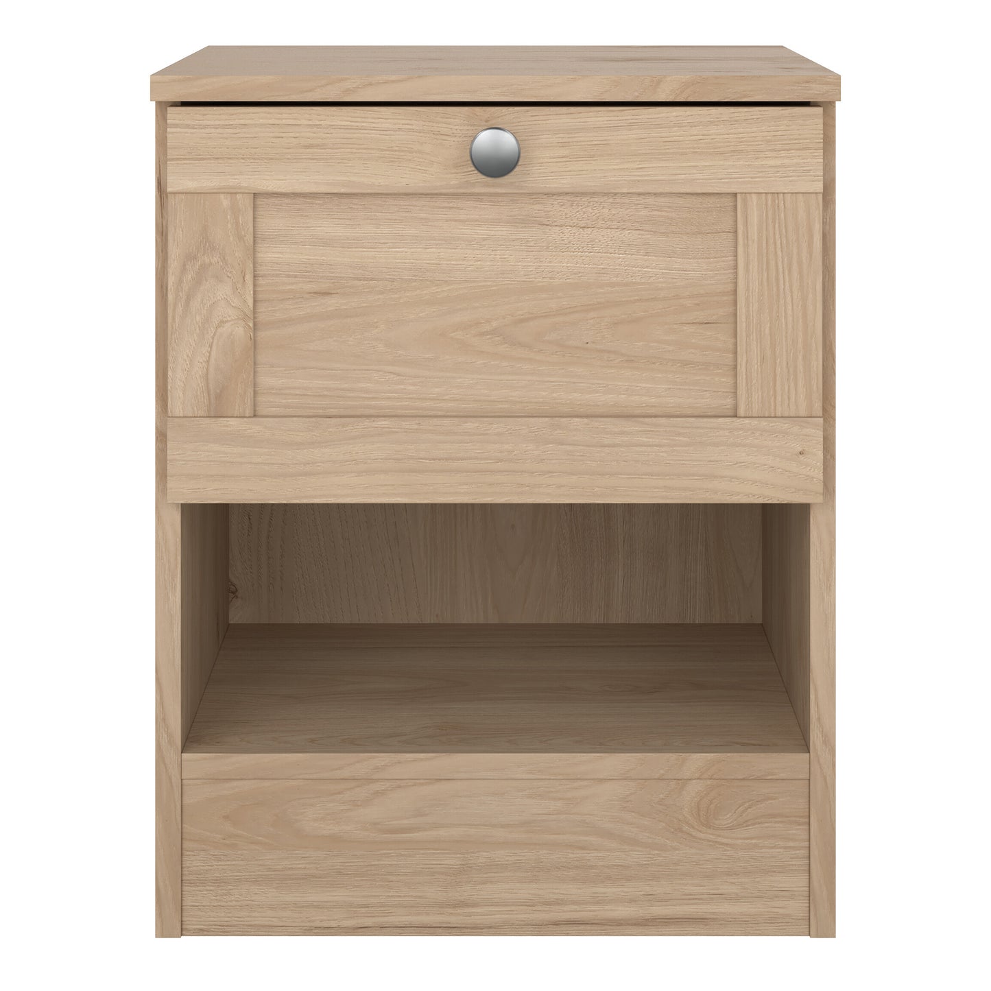 Brande Nightstand with1 Frame Drawer in Jackson Hickory