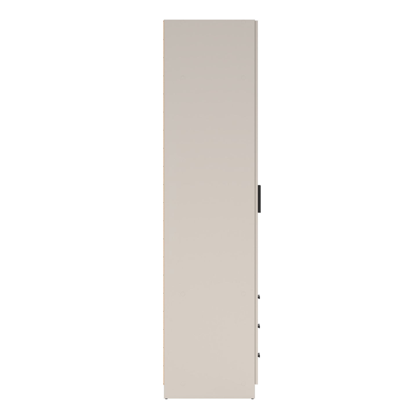 Sprint Wardrobe with 2 Doors + 3 Drawers in Cashmere