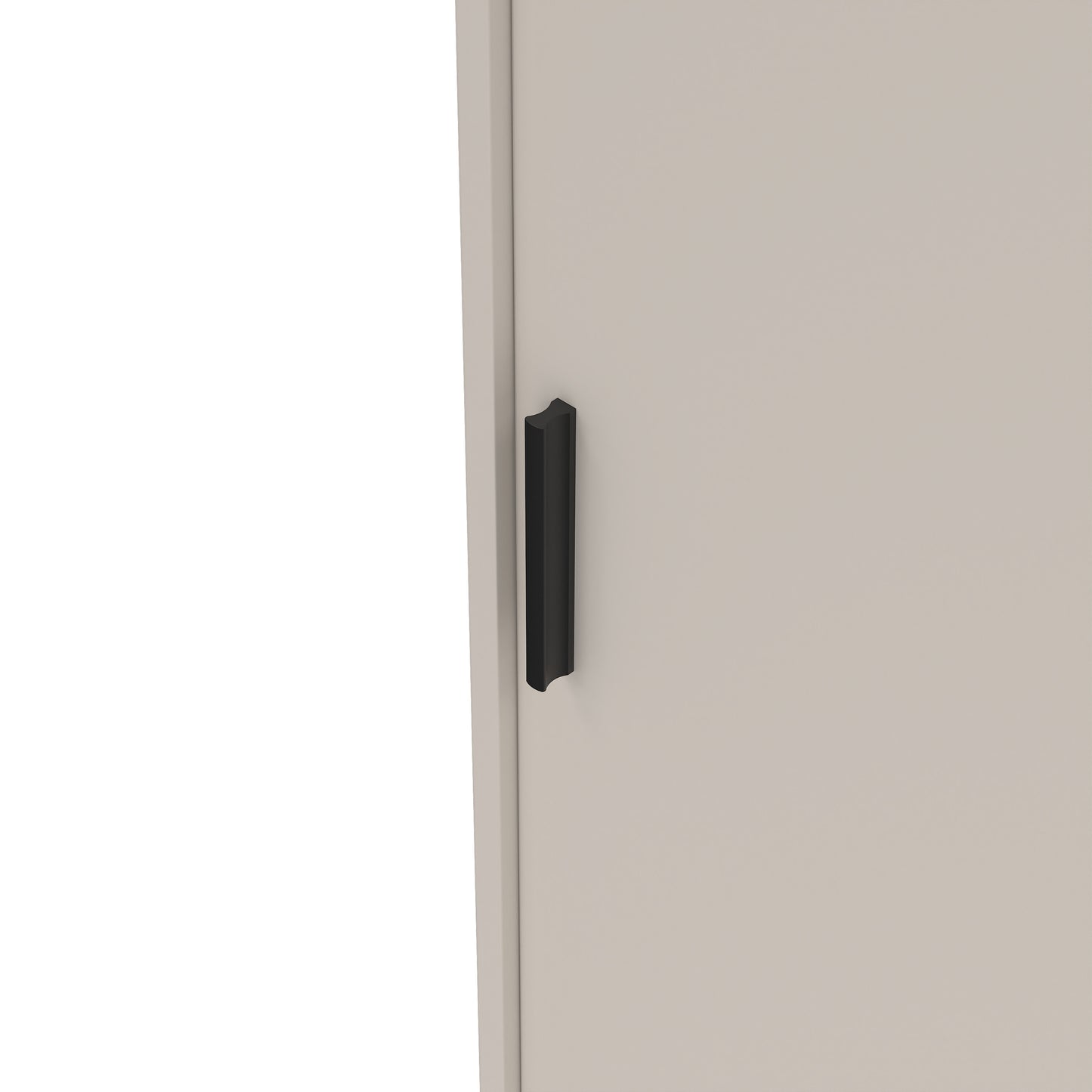 Naia Wardrobe with 2 sliding Doors 1 Door 3 Drawers in Cashmere