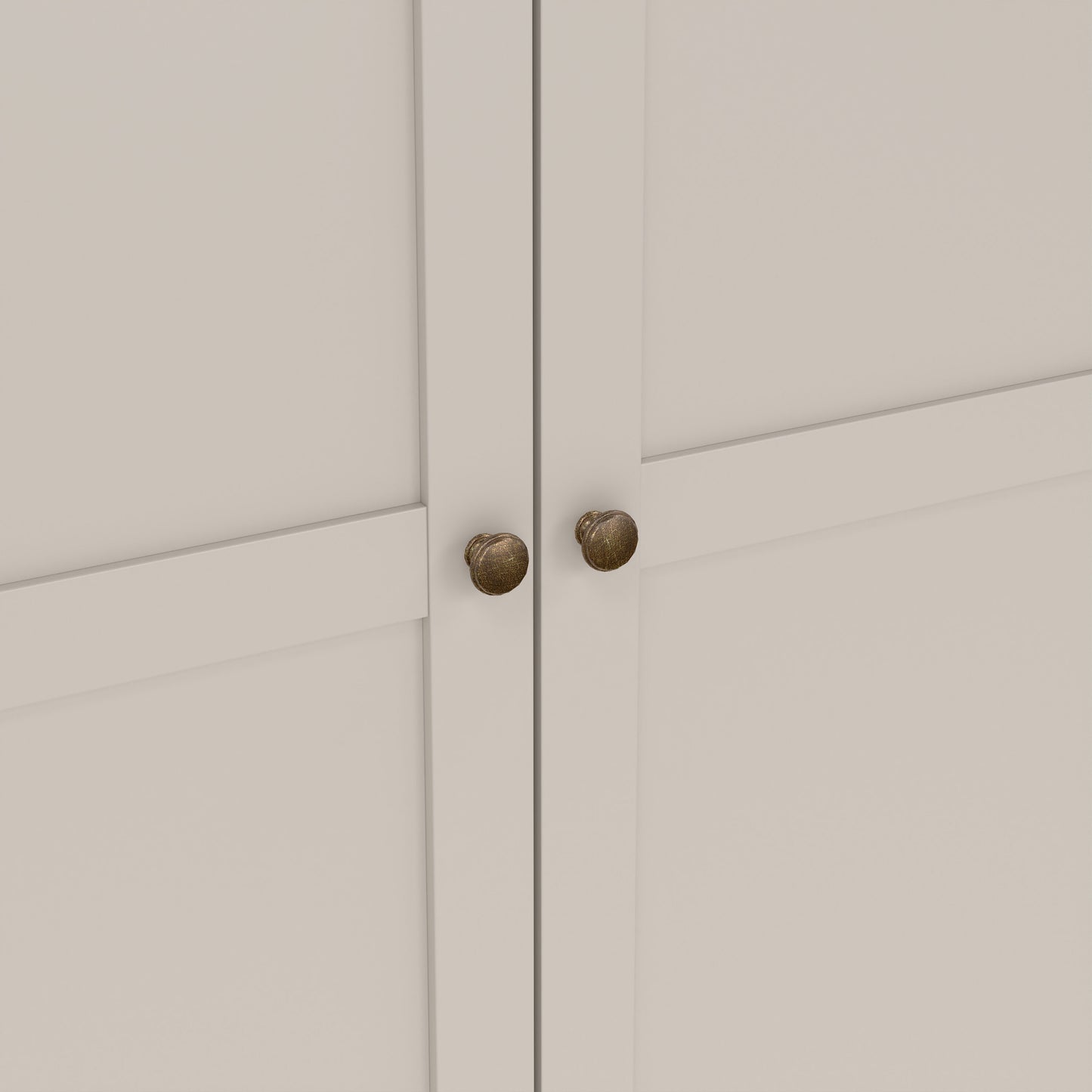 Paris Wardrobe with 2 Doors in Cashmere
