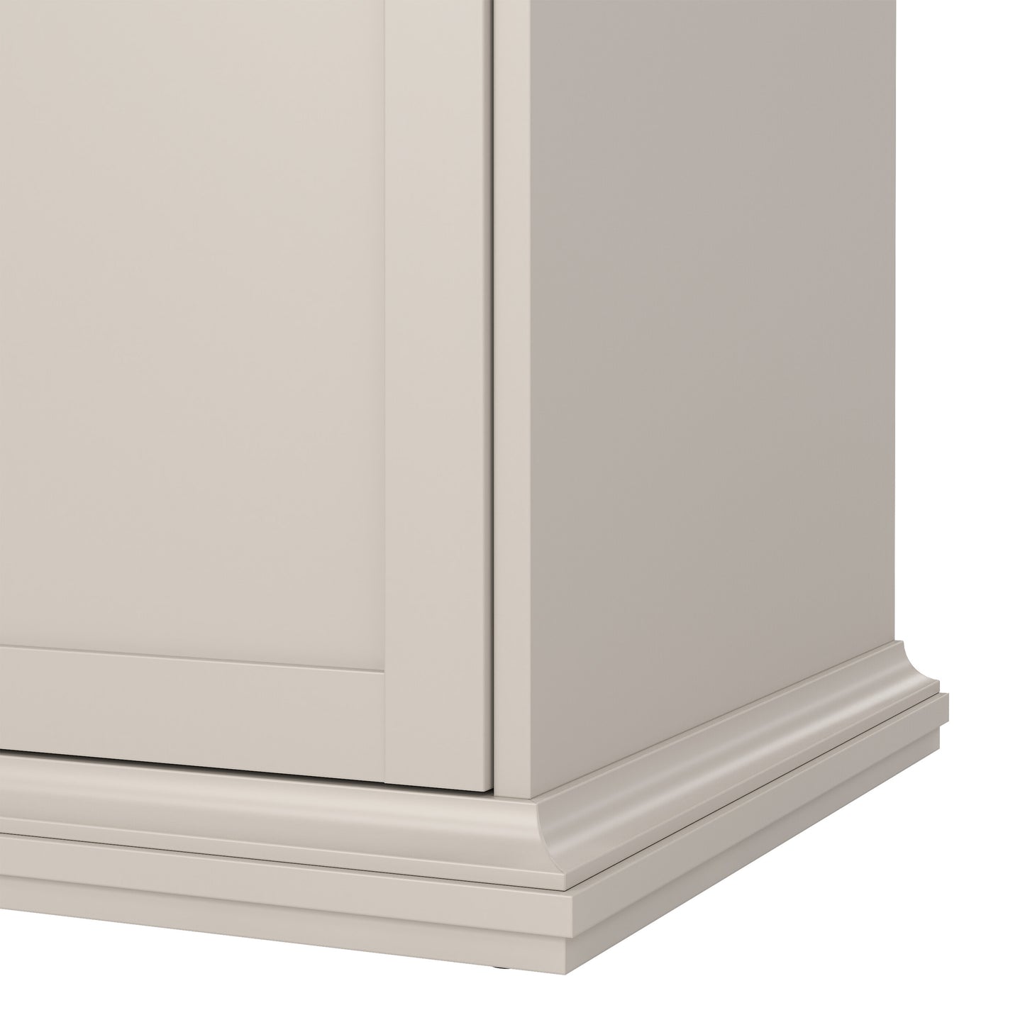 Paris Wardrobe with 2 Doors in Cashmere