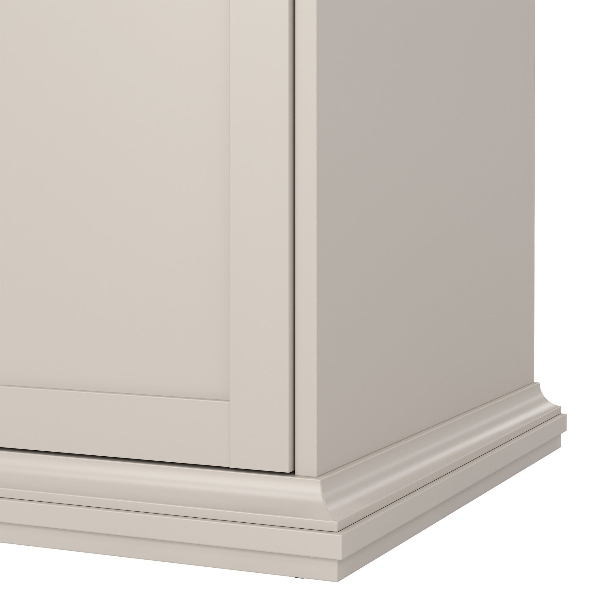 Paris Wardrobe with 2 Doors in Cashmere