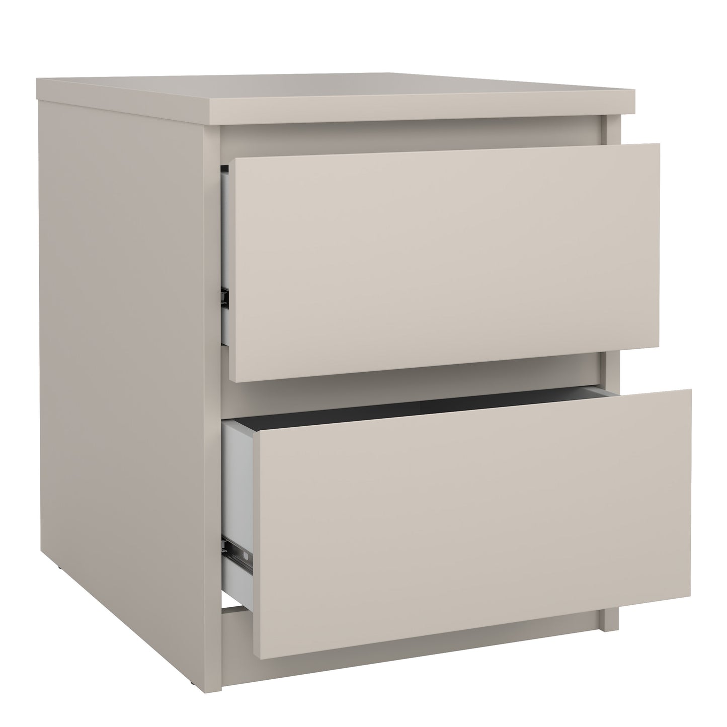 Naia Bedside 2 Drawers in Cashmere