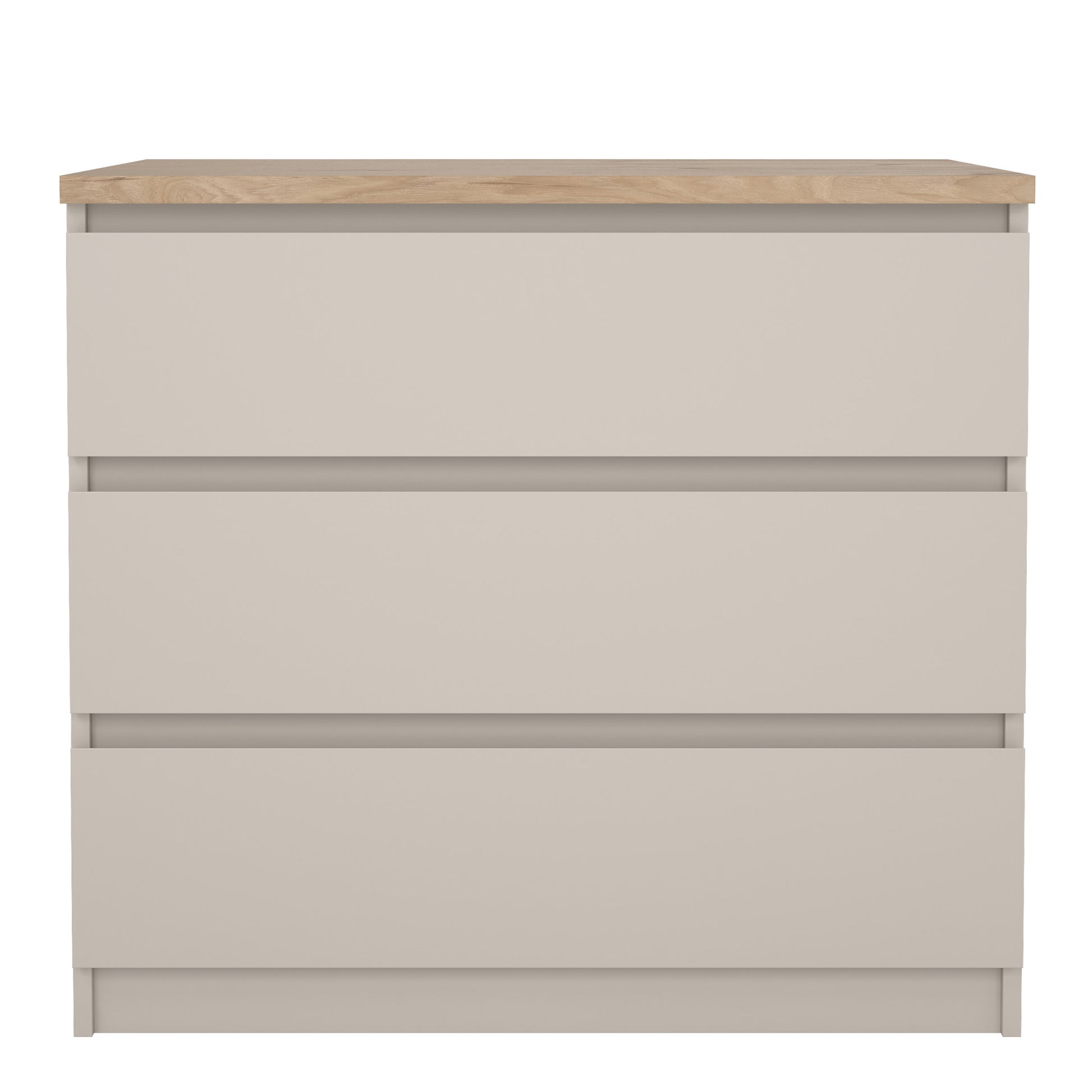 Naia Chest of 3 drawers in Cashmere Jackson Hickory