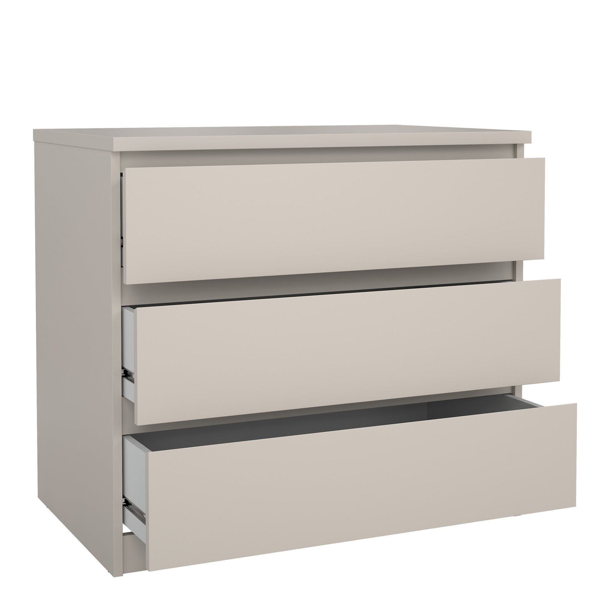 Naia Chest of 3 Drawers in Cashmere
