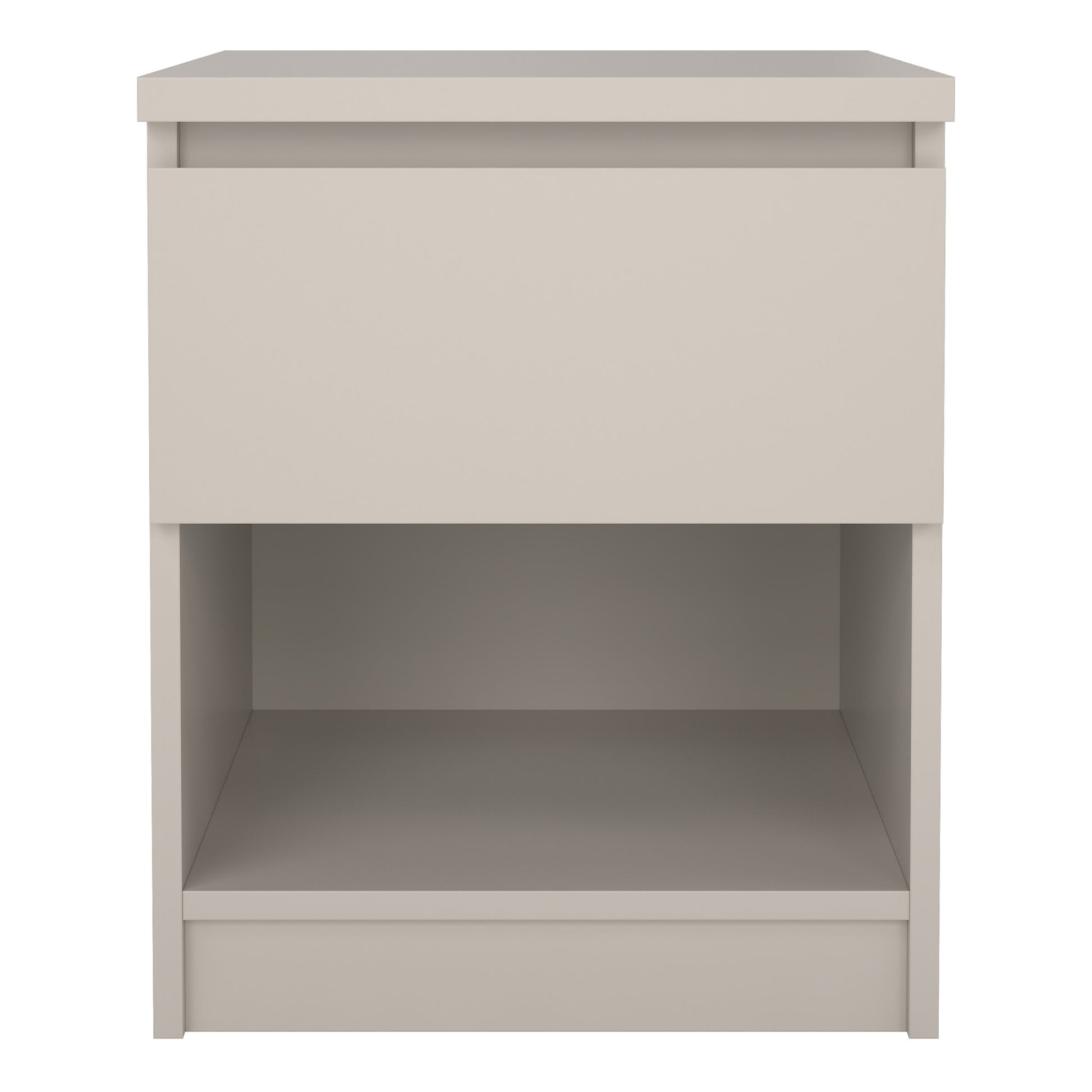 Naia Nightstand 1 Drawer Nightstand in Cashmere