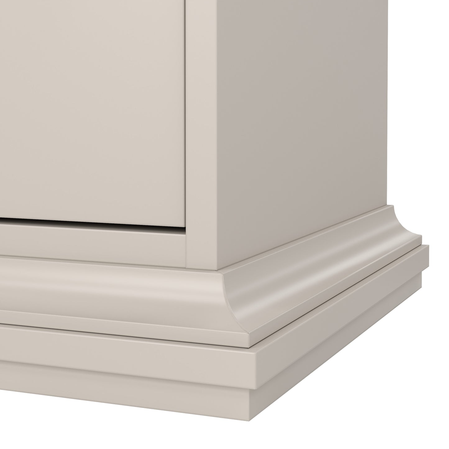 Paris Nightstand 1 door 1 Drawer in Cashmere