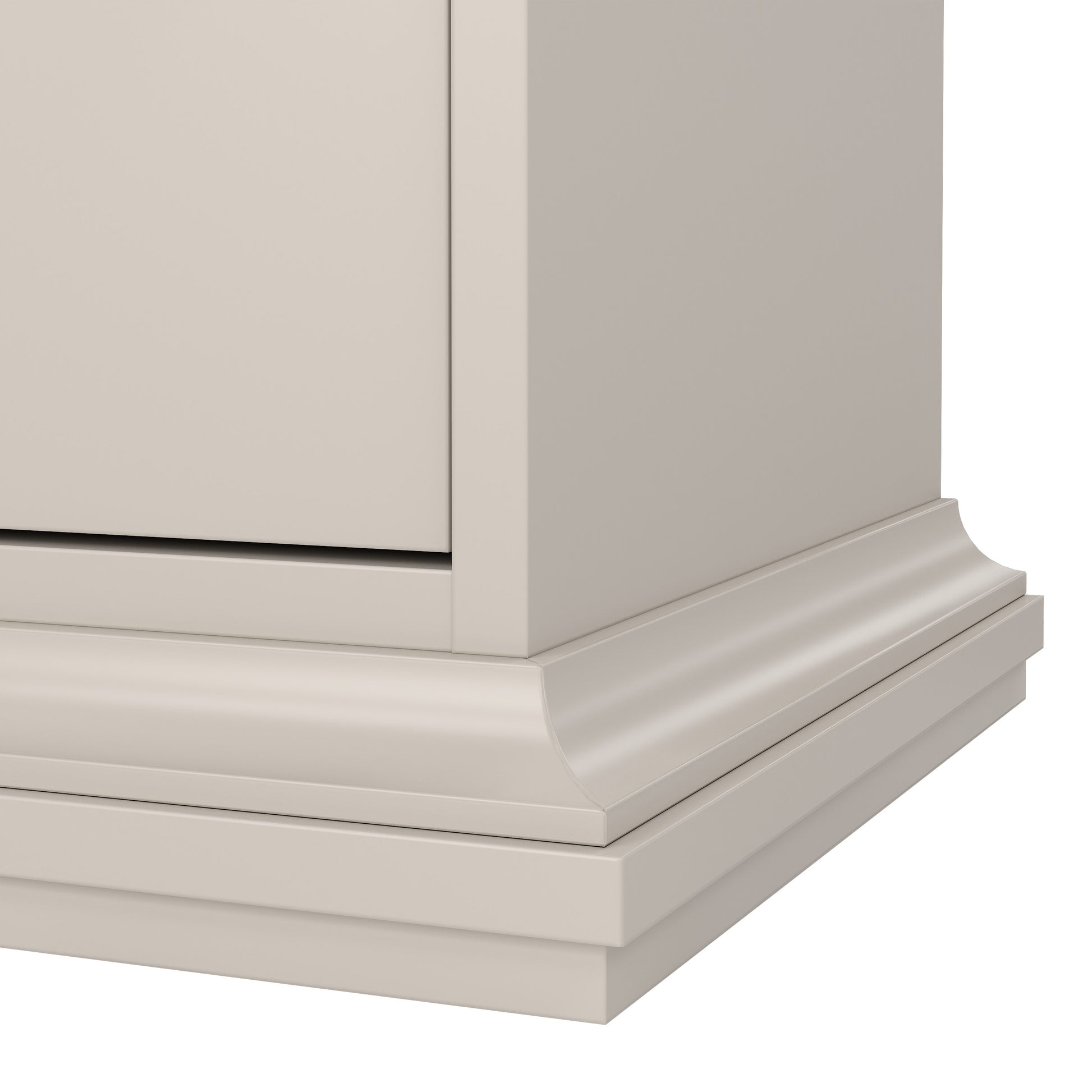 Paris Nightstand 1 door 1 Drawer in Cashmere
