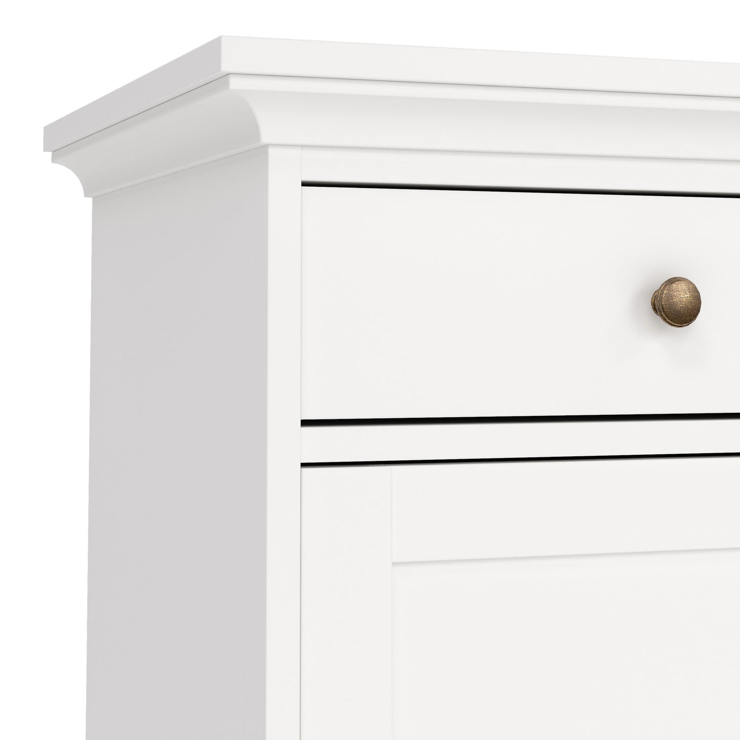 Paris Sideboard with 3 doors and 3 drawers in White