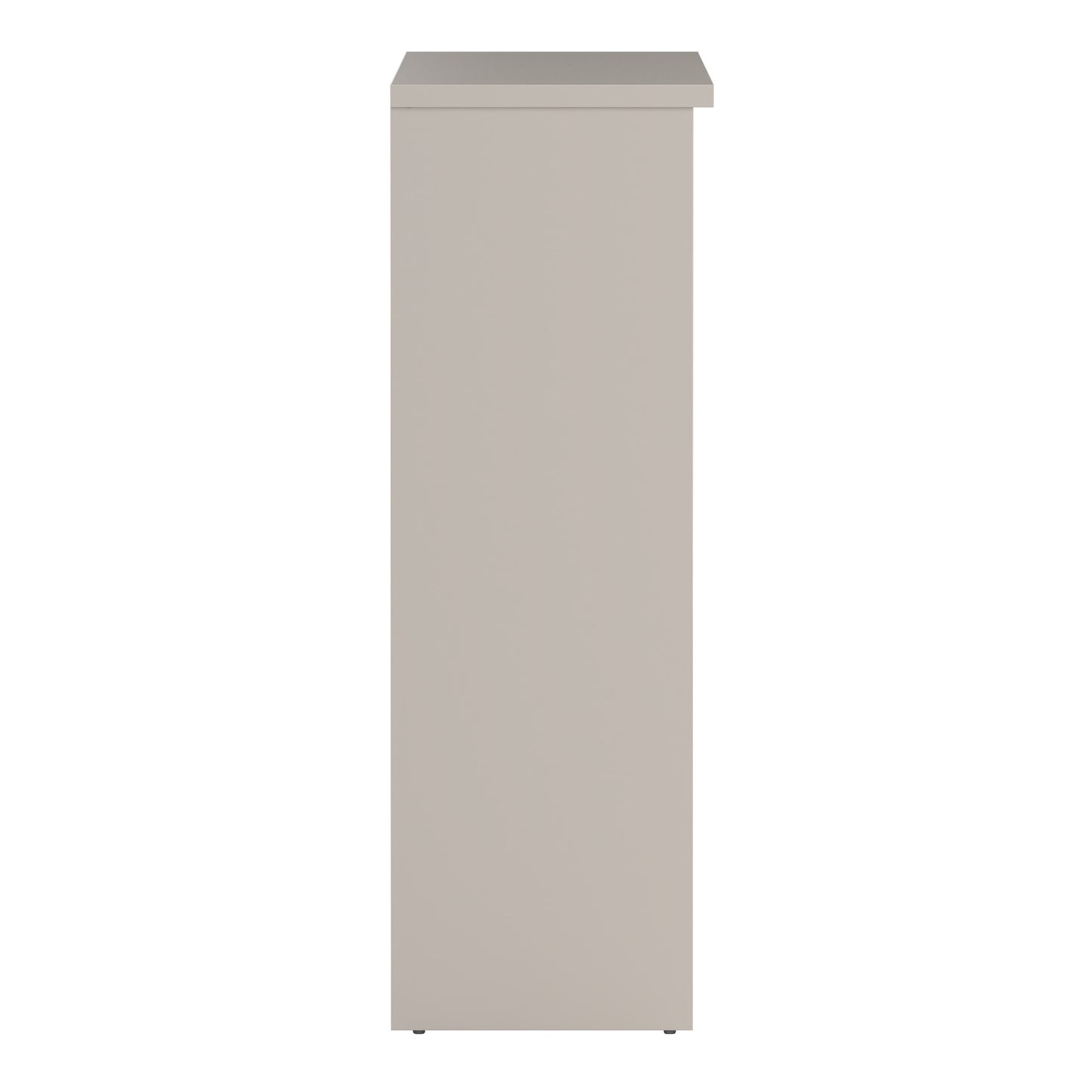 Naia Shoe cabinet 2 Tilting Doors 1 Door + 1 Drawer in Cashmere