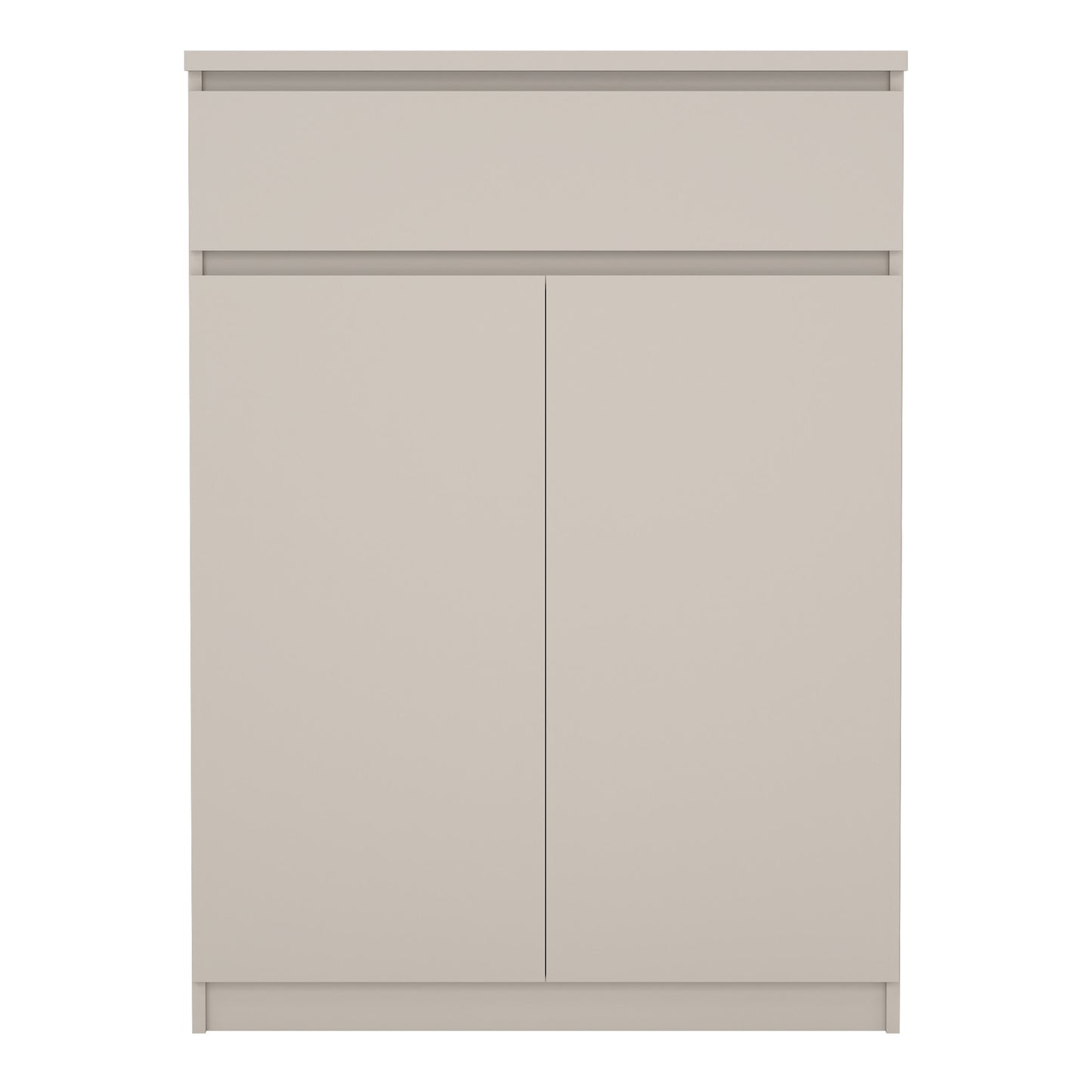 Naia Shoe cabinet with 2 Doors 1 Drawer in Cashmere