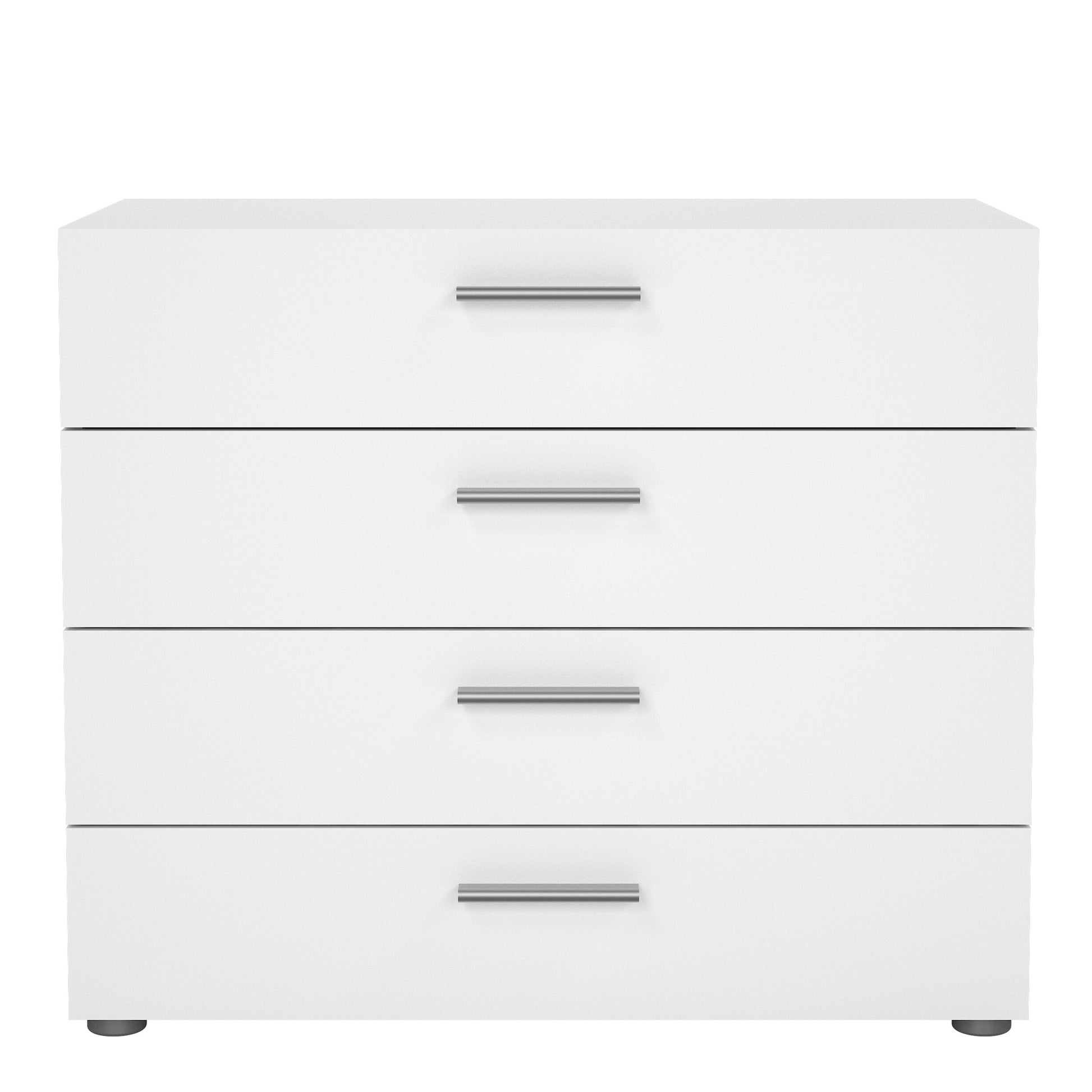 Pepe Chest of 4 Drawers in White