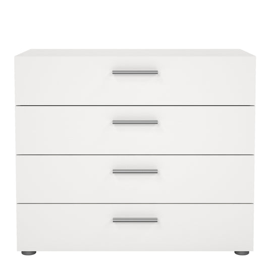 Pepe Chest of 4 Drawers in White