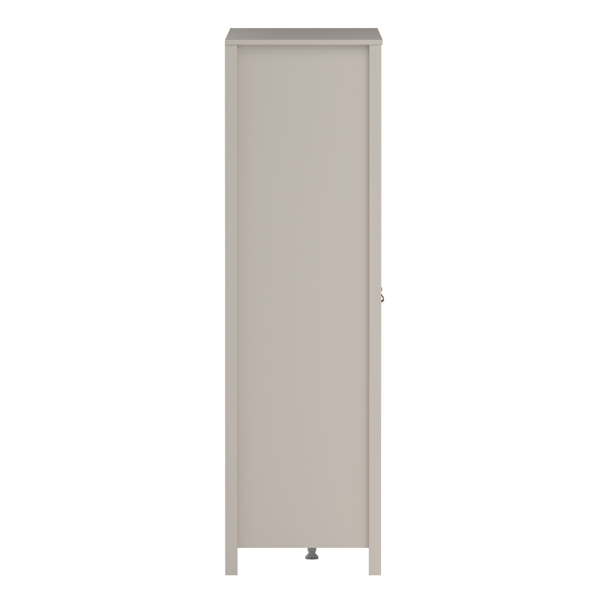 Barcelona Wardrobe with 2 Doors + 1 Mirror Door + 2 Drawers in Cashmere