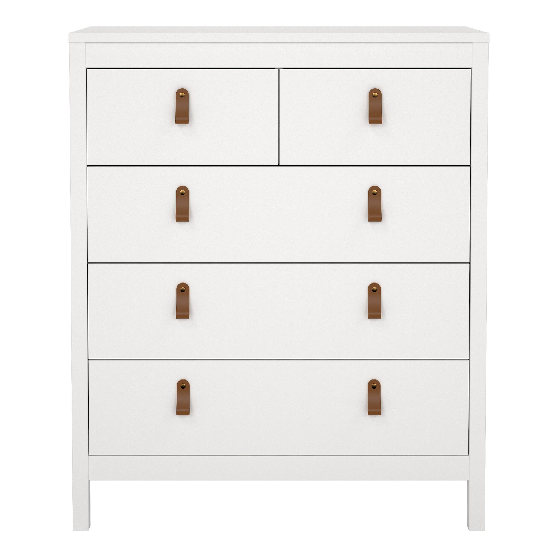 Barcelona Chest 3+2 Drawers in White