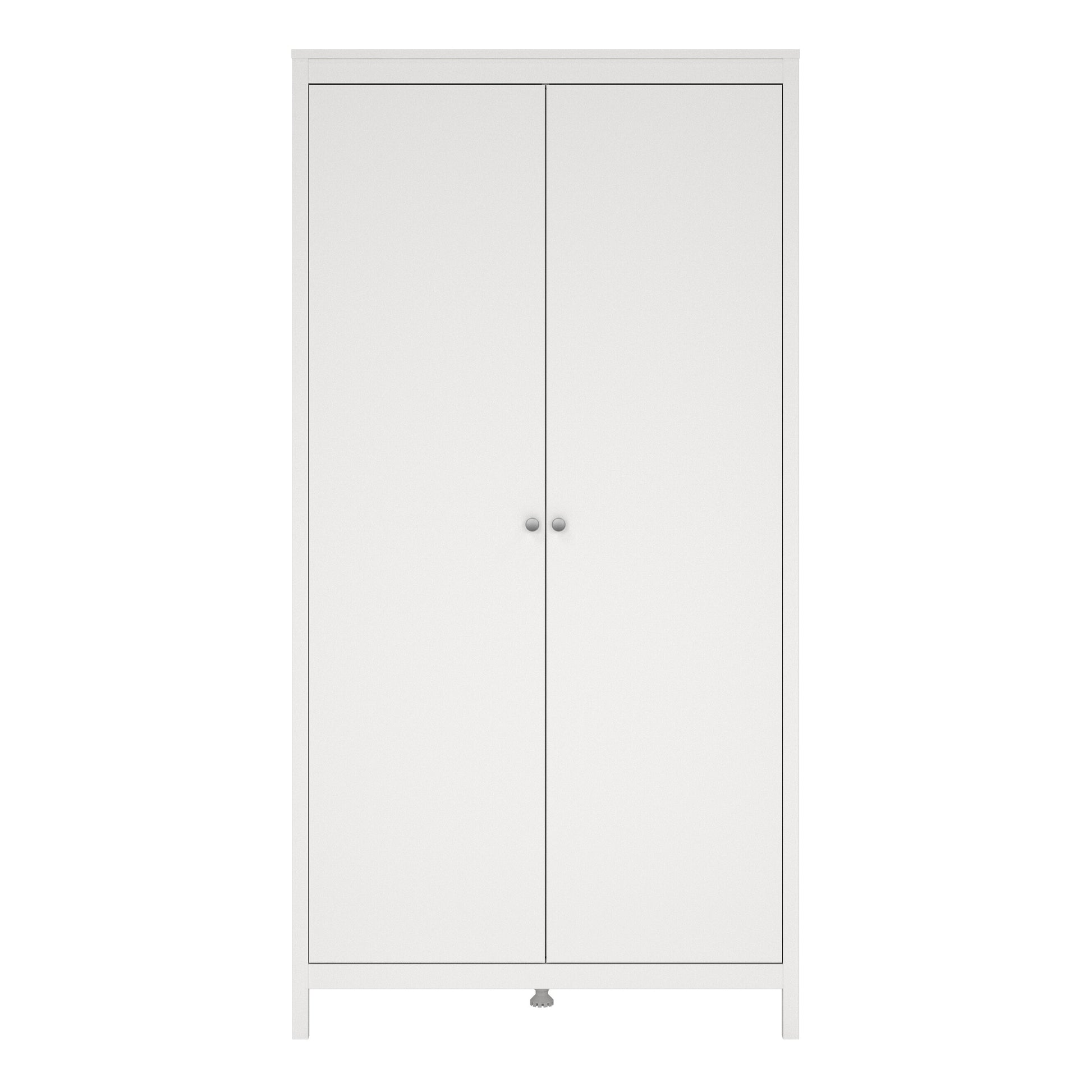 Madrid Wardrobe with 2 Doors in White