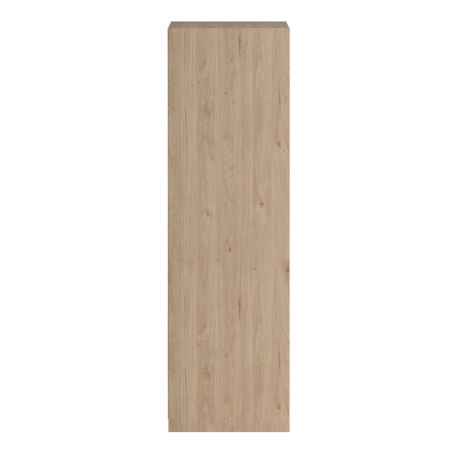 Line Wardrobe with 2 Sliding Doors 1 Small Door and 2 Drawers in Jackson Hickory Oak