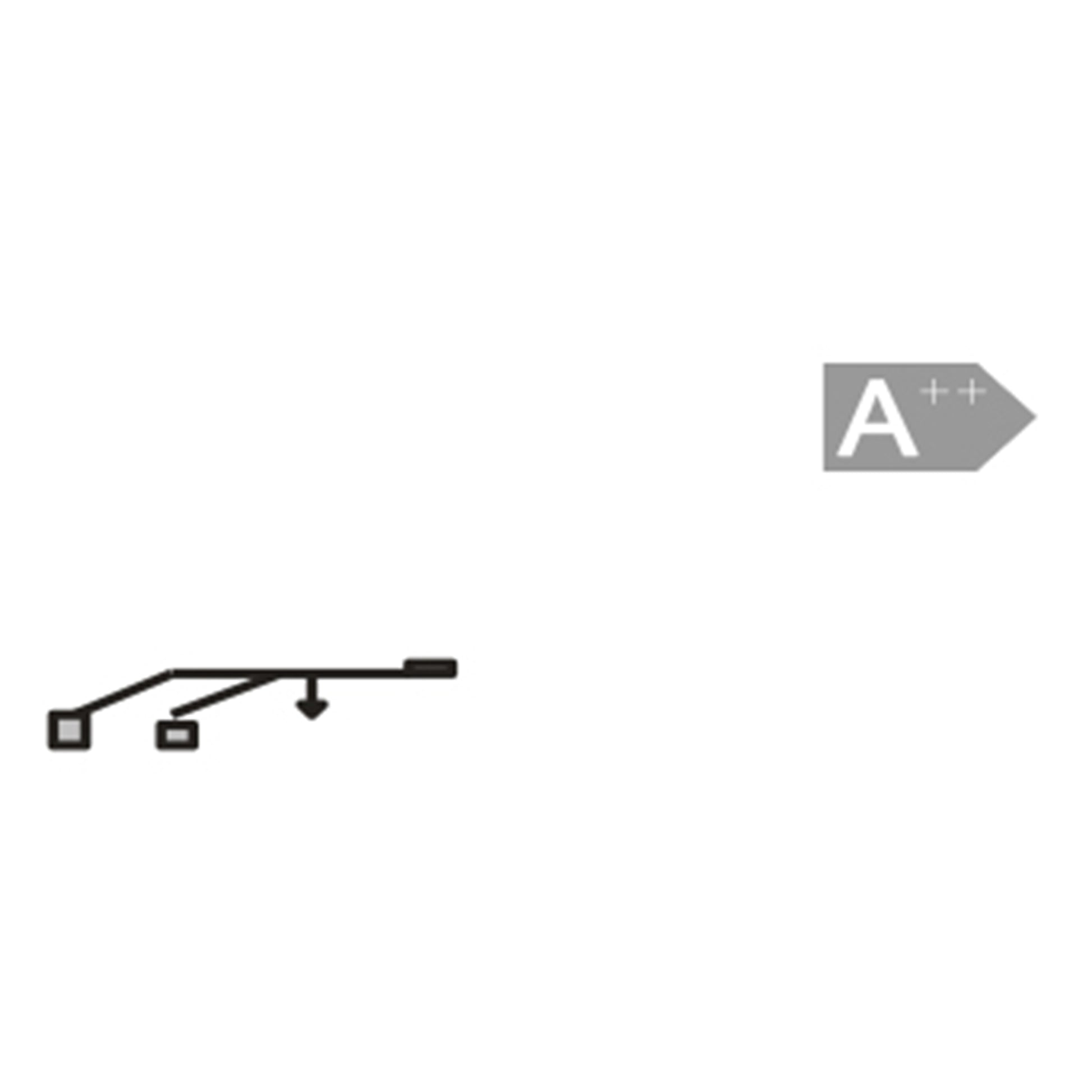 LED Down Light Set for Cabinets with Foot Switch