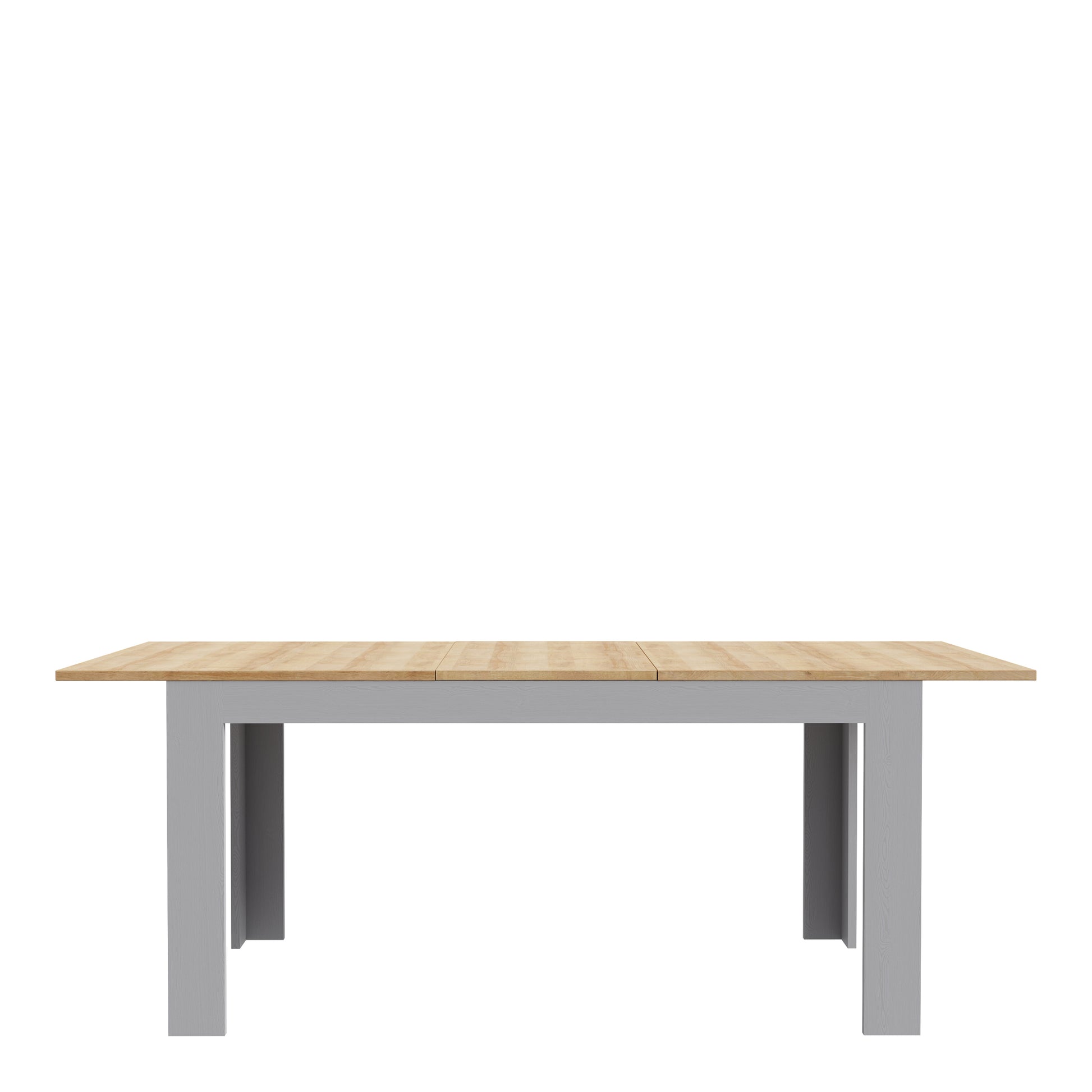 Bohol Extending Dining Table 160-207cm in Riviera Oak/Grey Oak