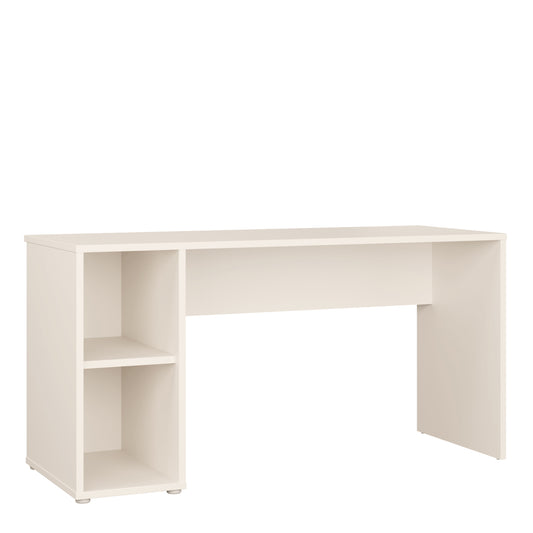 Alice Springs Desk with Open Shelf Storage in Sand