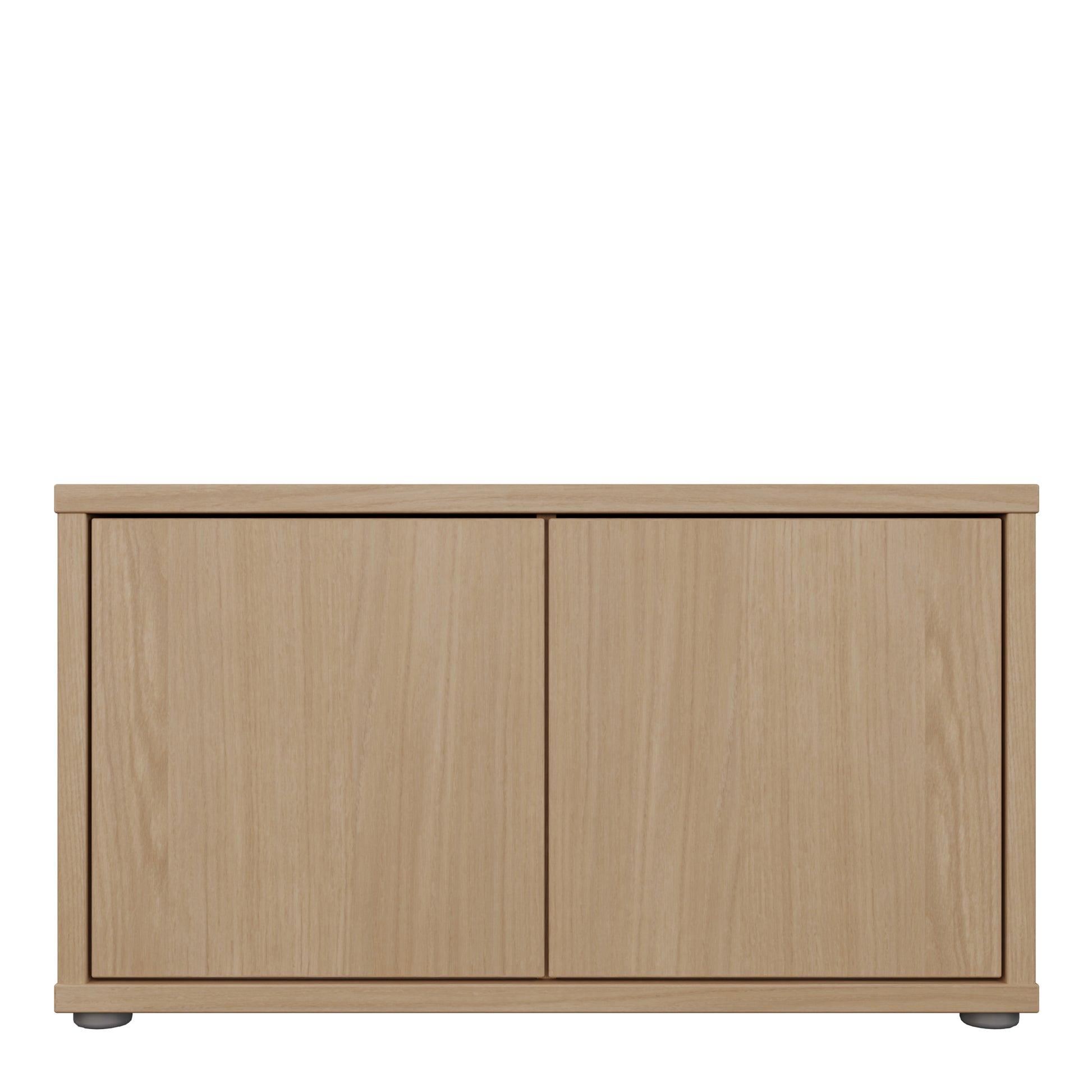 Alice Springs Bench with 2 Doors Push-to-Open in Elegancia Oak