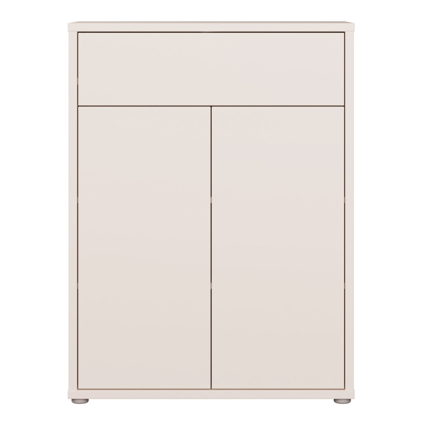 Alice Springs Shoe Cabinet with 2 Doors Push-to-Open & 1 Drawer Push-to-Open in Sand