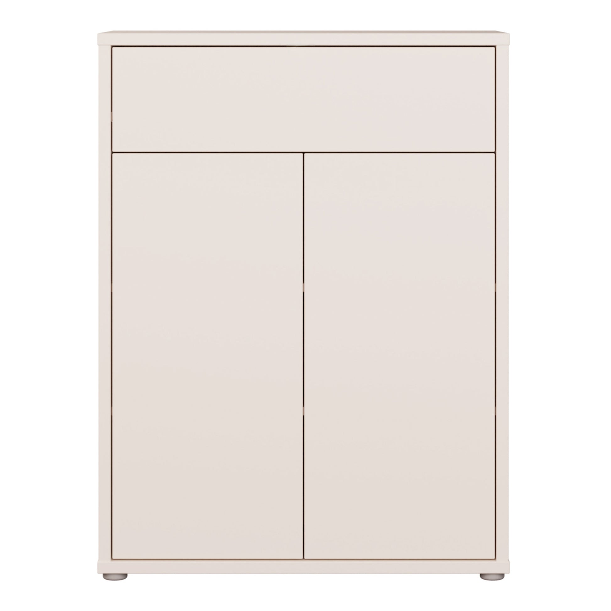 Alice Springs Shoe Cabinet with 2 Doors Push-to-Open & 1 Drawer Push-to-Open in Sand