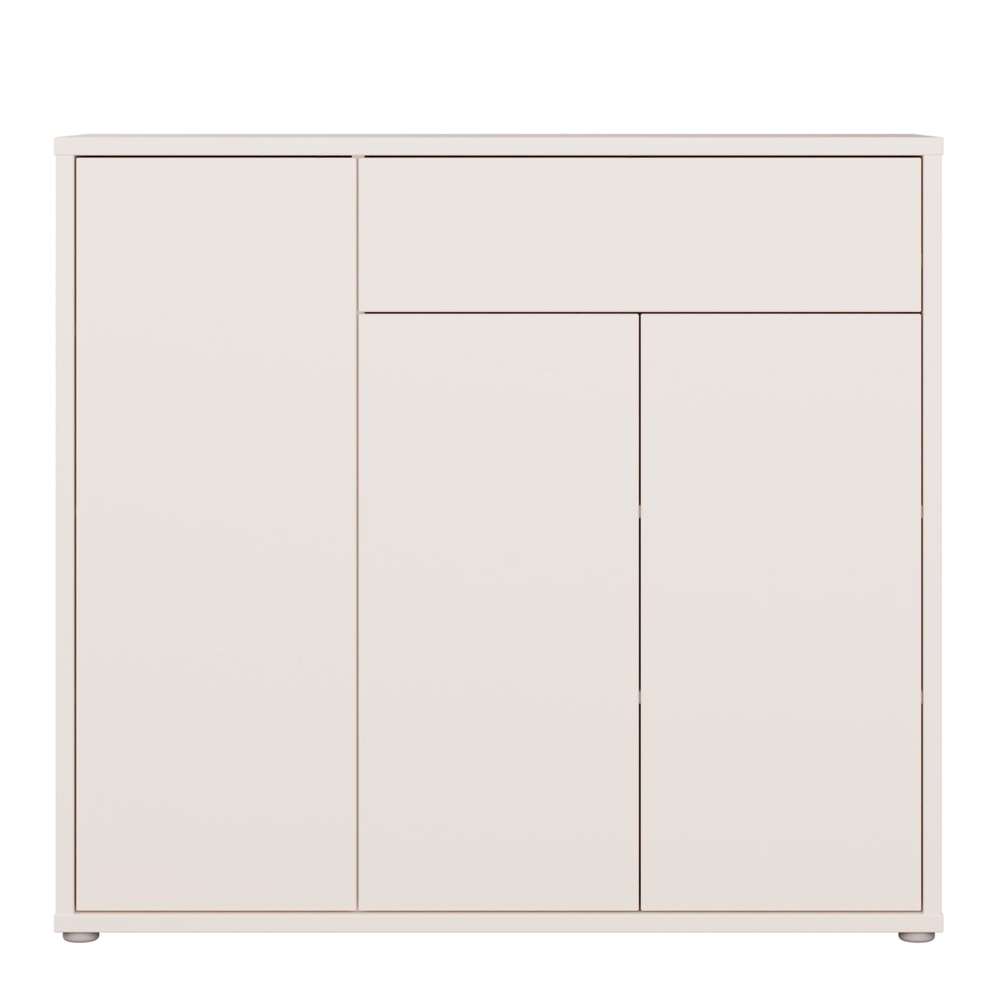 Alice Springs Shoe Cabinet with 3 Doors Push-to-Open & 1 Drawer Push-to-Open in Sand