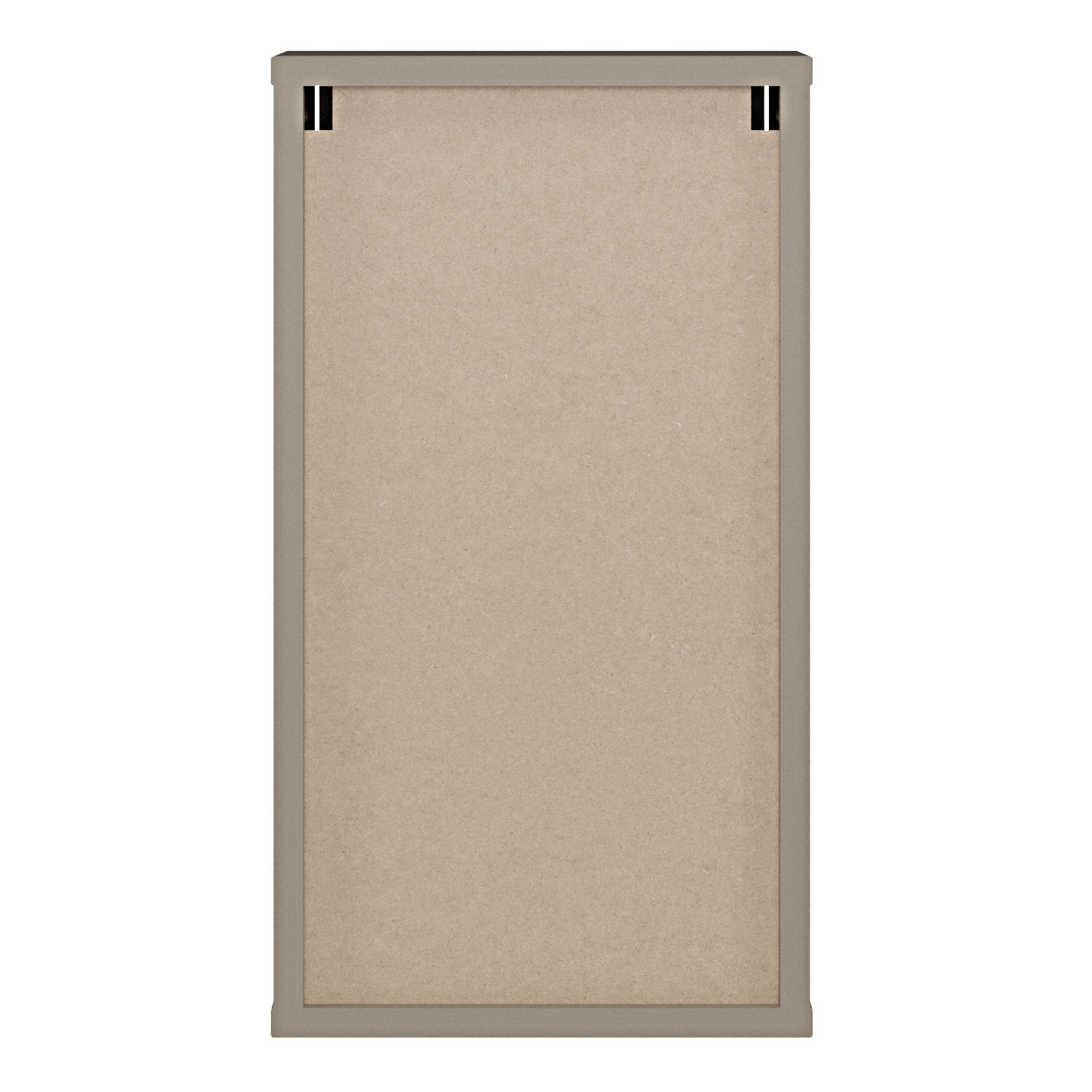 Alice Springs Hanging Storage Cupboard with 1 Door Push-to-Open in Taupe