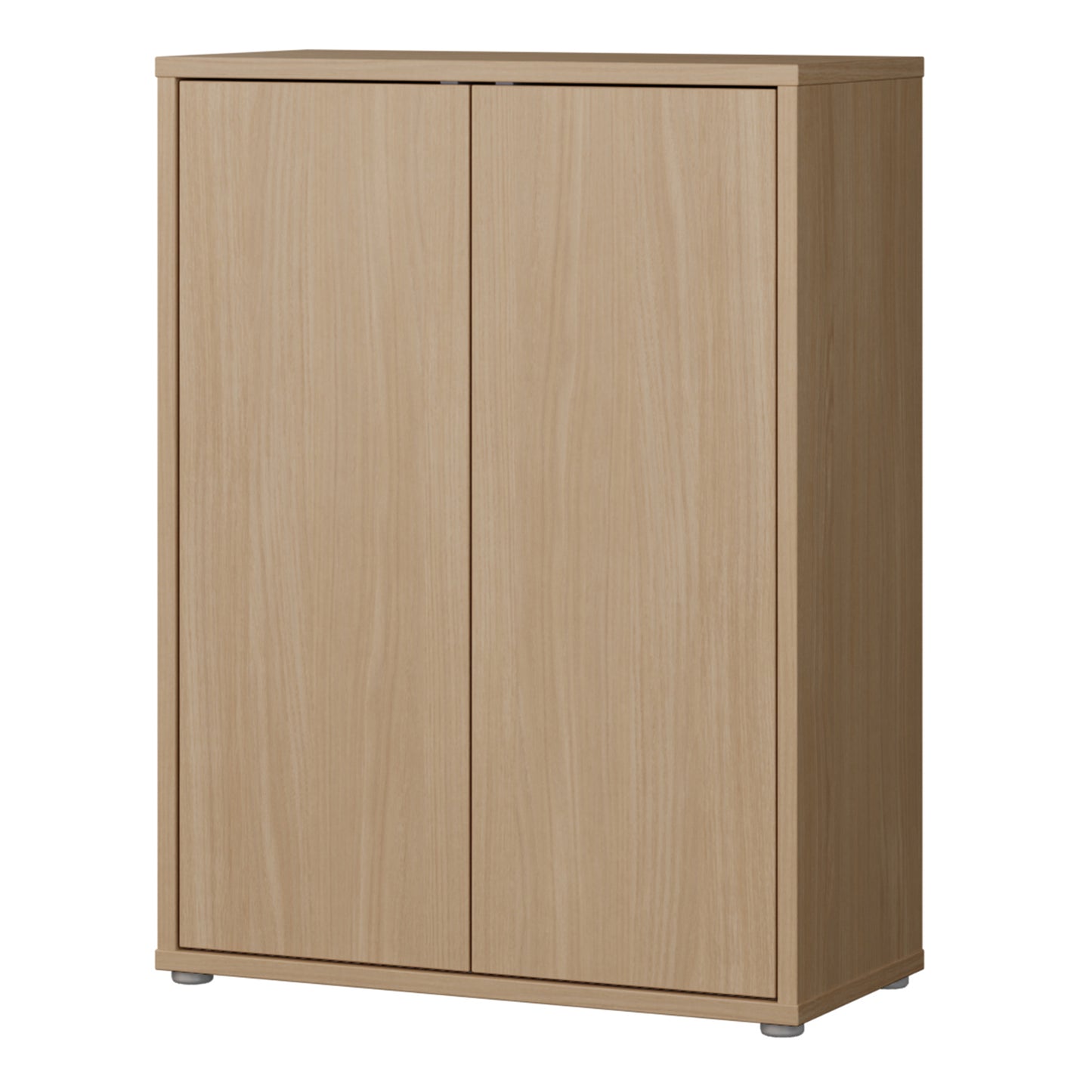 Alice Springs Shoe Cabinet with 2 Doors Push-to-Open in Elegancia Oak