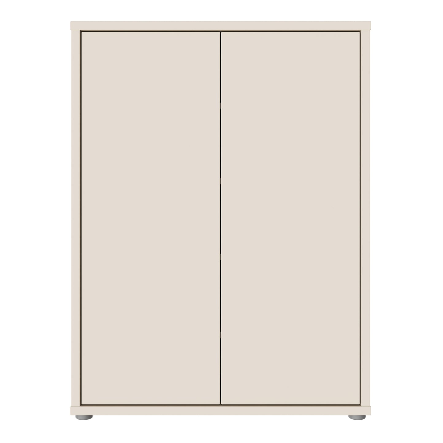 Alice Springs Shoe Cabinet with 2 Doors Push-to-Open in Sand