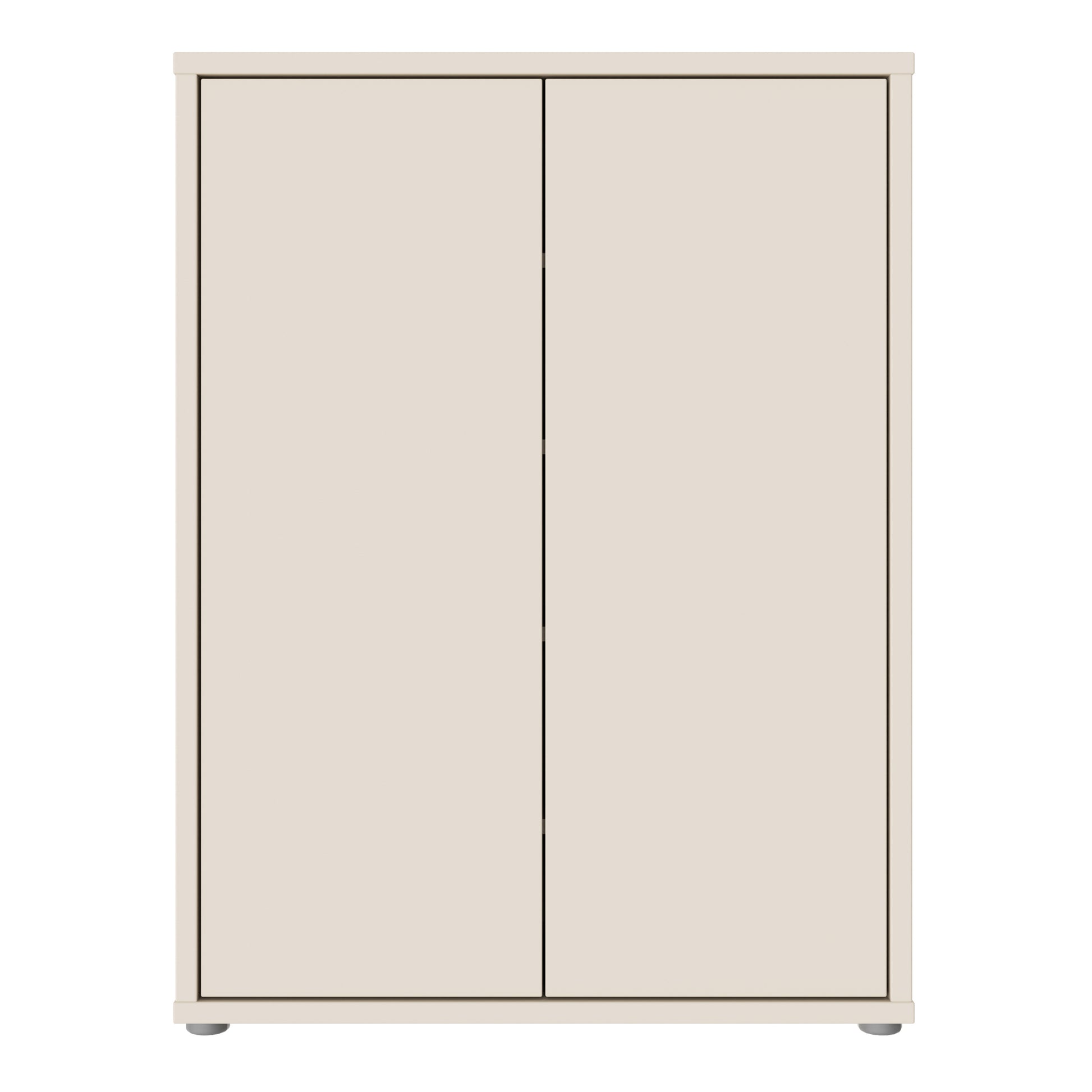 Alice Springs Shoe Cabinet with 2 Doors Push-to-Open in Sand