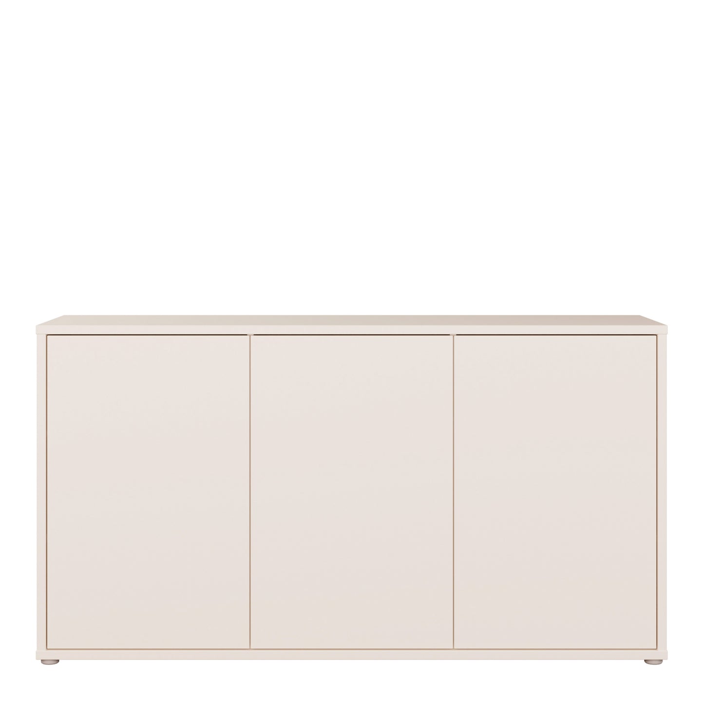 Alice Springs 3 Door Sideboard with Push-to-Open Doors and Drawer in Sand