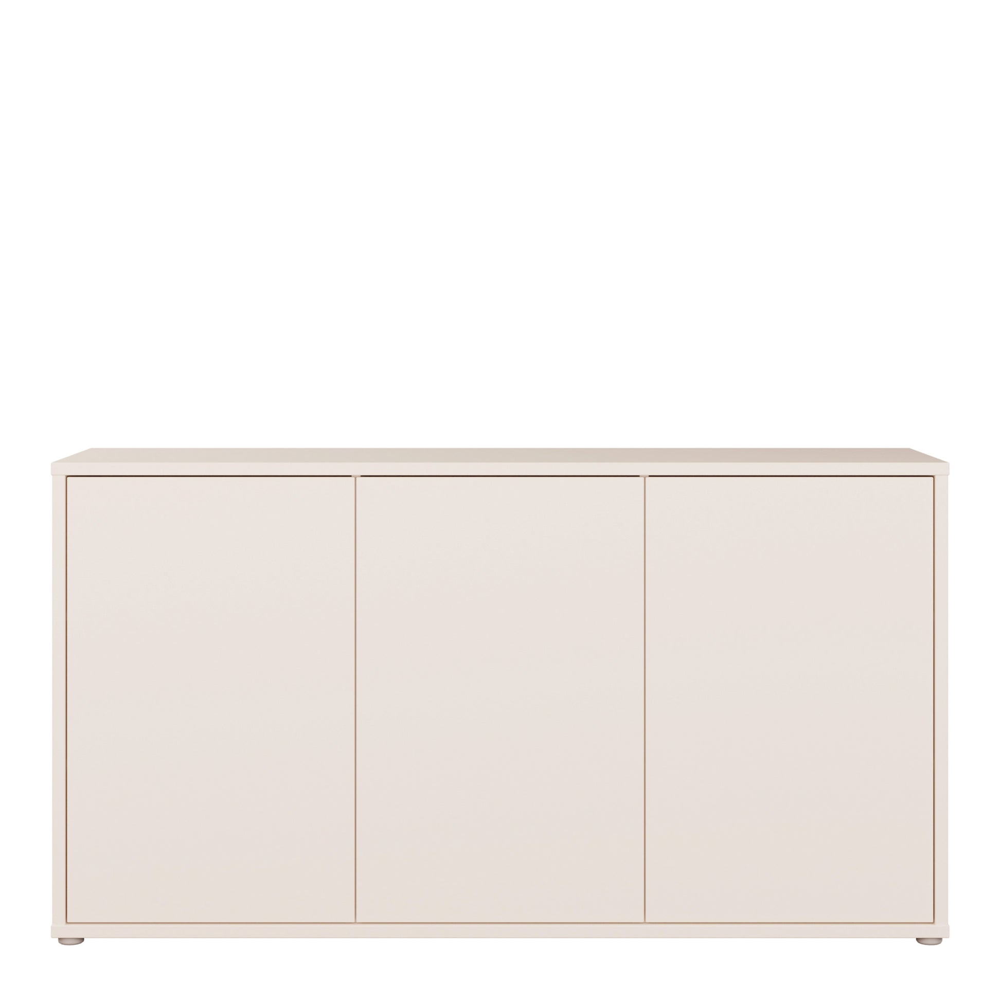 Alice Springs 3 Door Sideboard with Push-to-Open Doors and Drawer in Sand