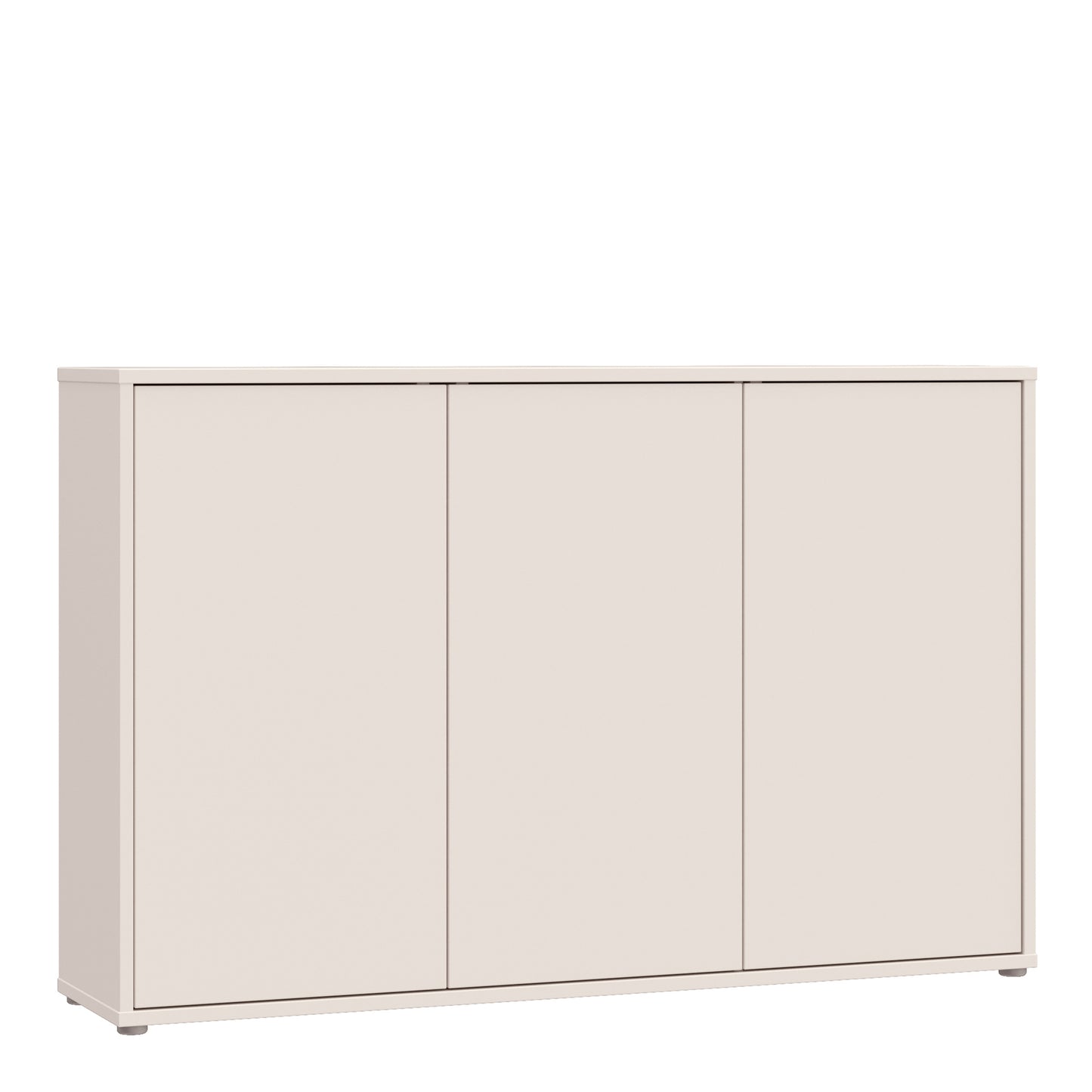 Alice Springs 3 Door Sideboard with Push-to-Open Doors in Sand