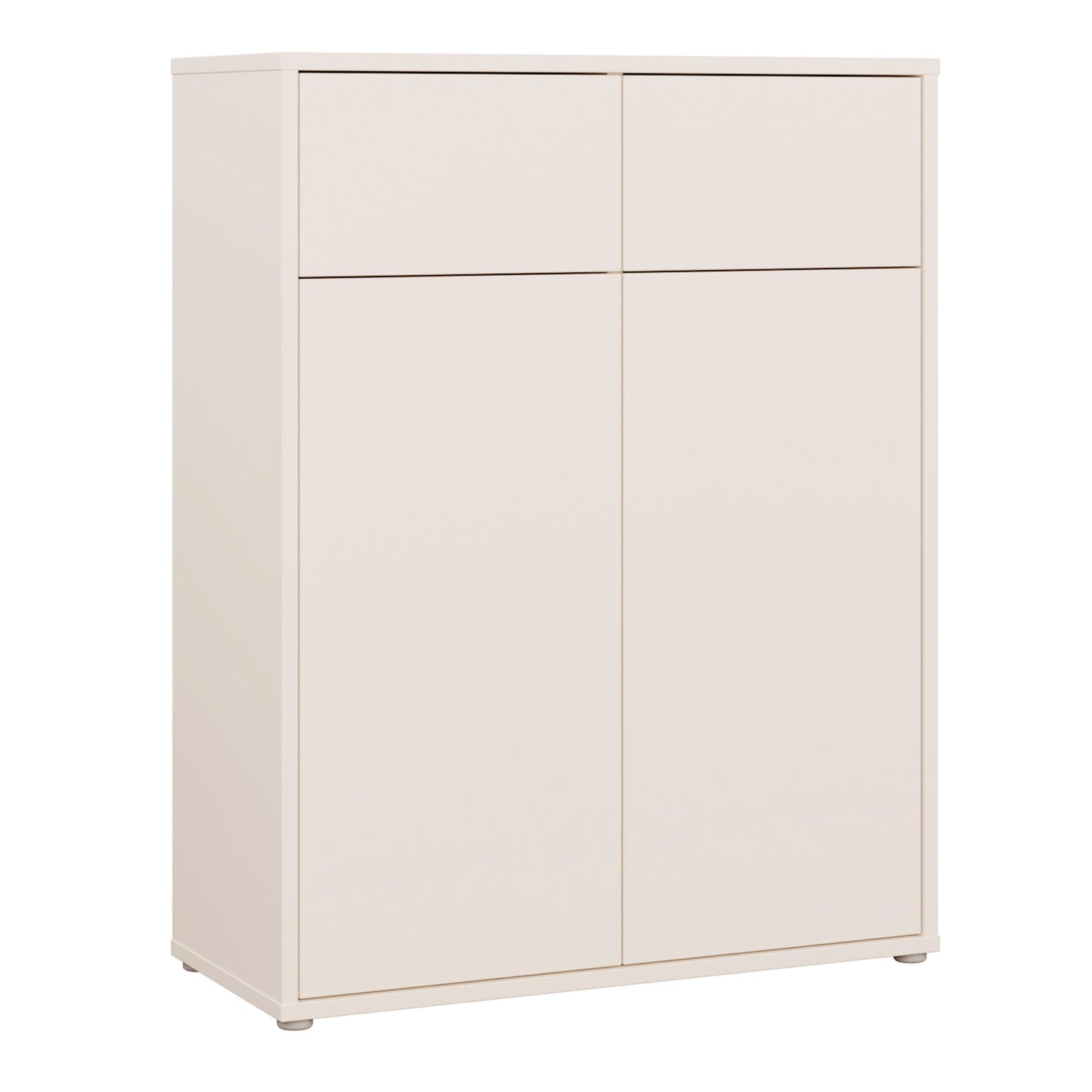 Alice Springs Storage Cabinet with 2 Doors & 2 Drawers with Push-to-Open in Sand