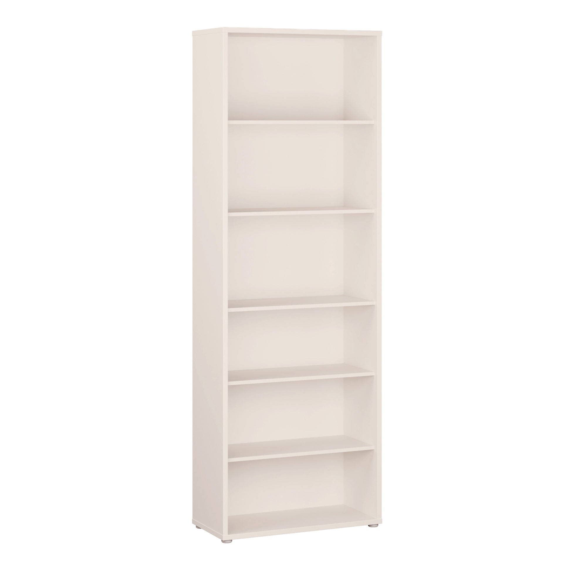 Alice Springs Tall Wide Bookcase with 5 Shelves in Sand