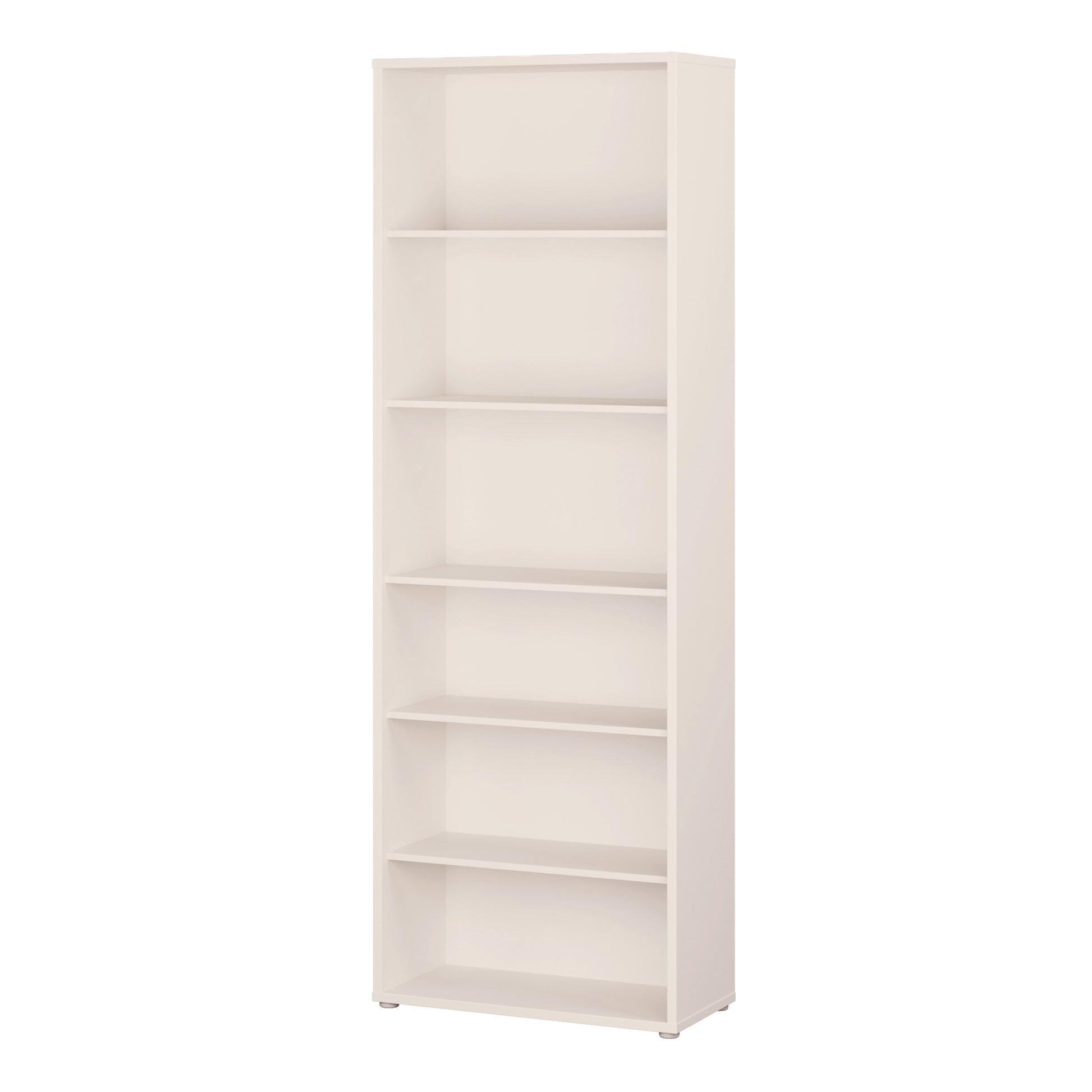 Alice Springs Tall Wide Bookcase with 5 Shelves in Sand