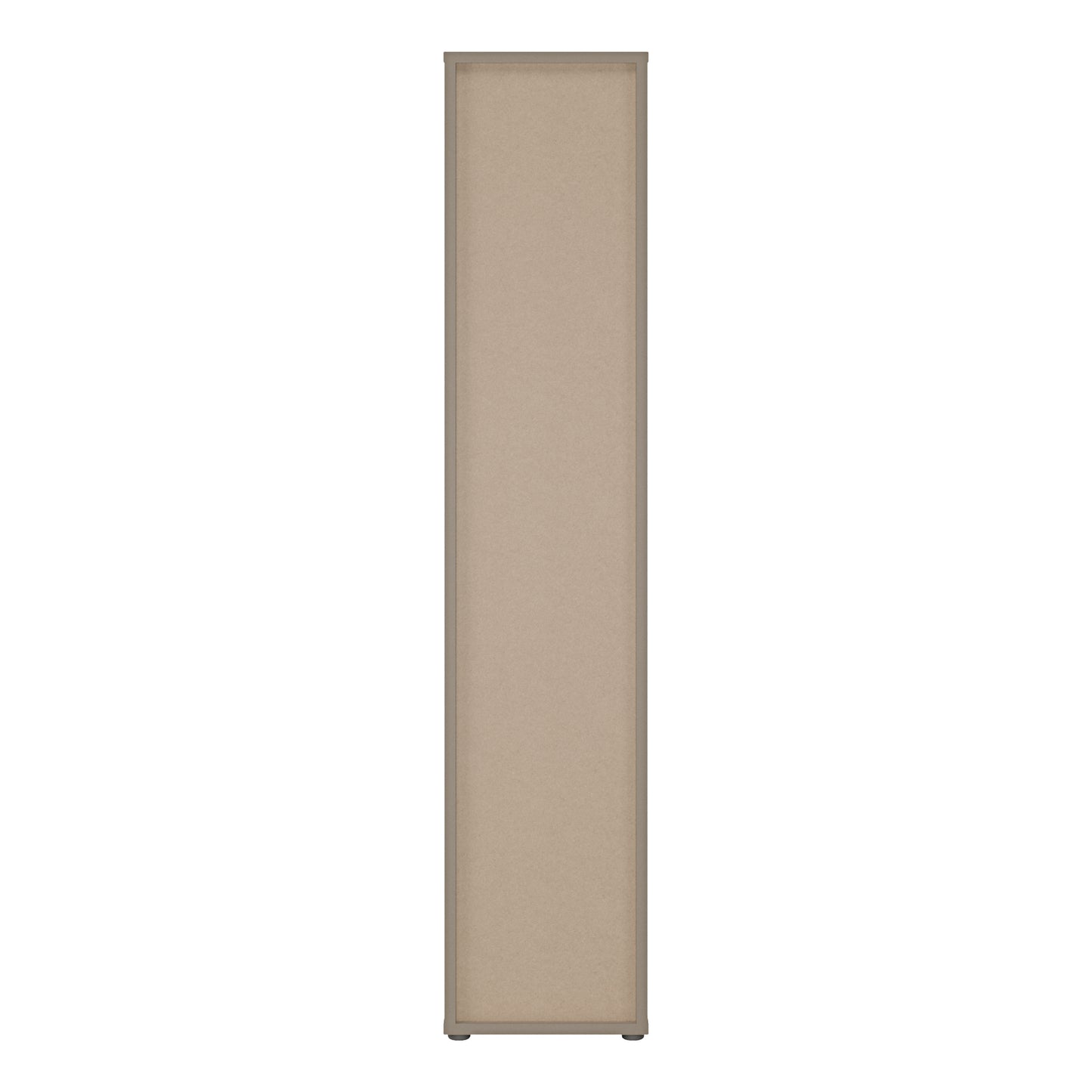 Alice Springs Tall Narrow Bathroom Storage Cabinet with 2 Doors Push-to-Open & 1 Drawer Push-to-Open in Taupe