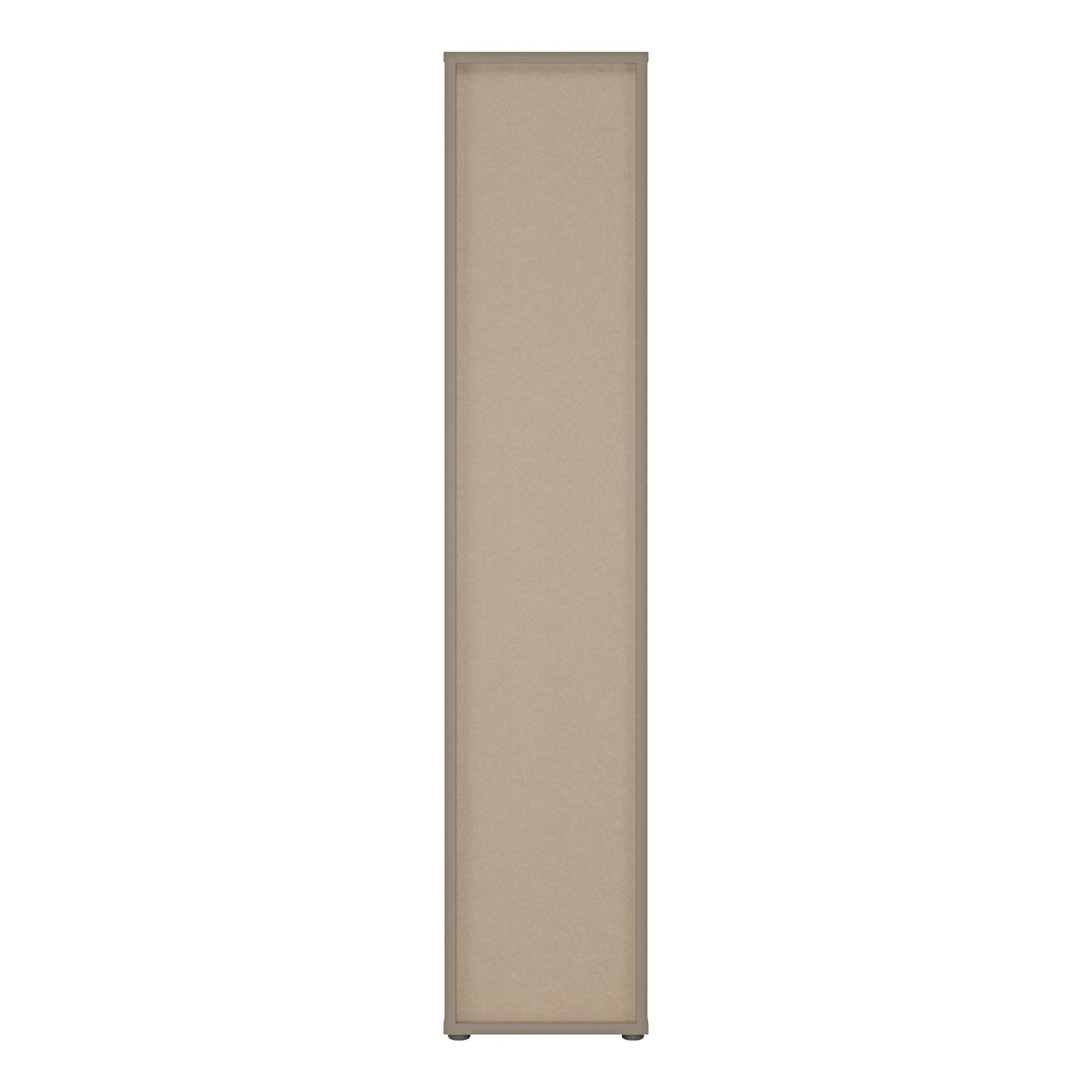 Alice Springs Tall Narrow Bathroom Storage Cabinet with 2 Doors Push-to-Open & 1 Drawer Push-to-Open in Taupe
