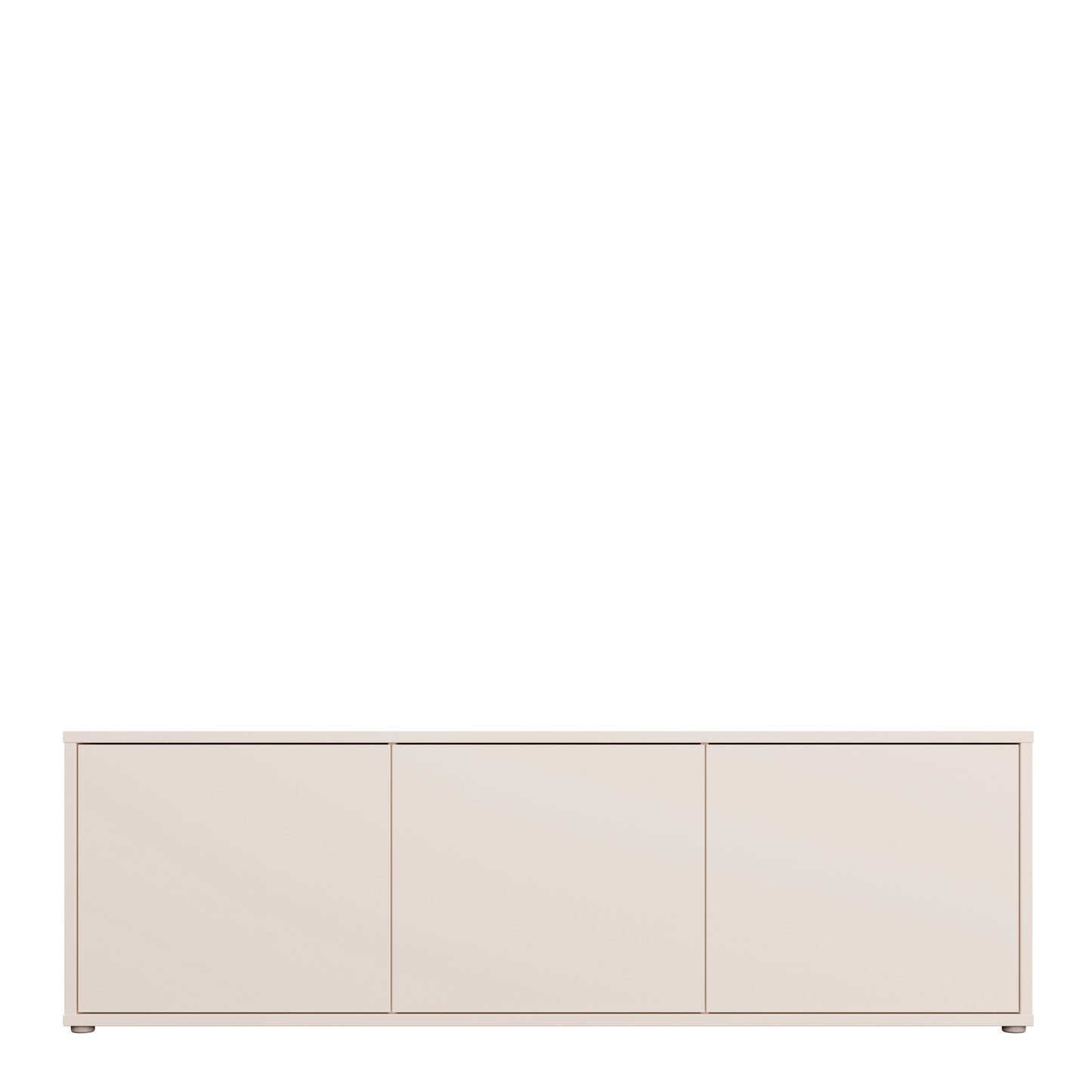Alice Springs Large TV Cabinet with 3 Doors Push-to-Open in Sand