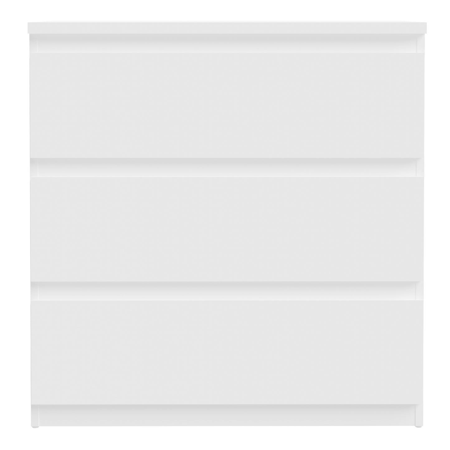 Edmore 3 Drawer Chest in White
